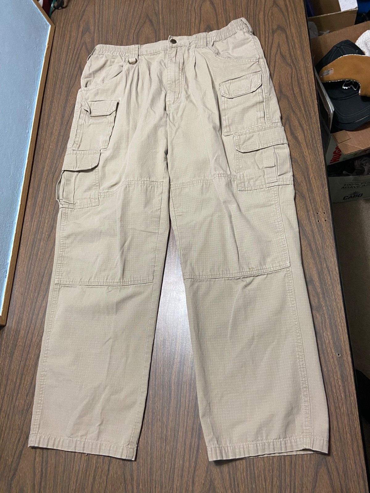 Woolrich Elite Series Men tactical double knee pants Ripstop Cargo 36×32 J197