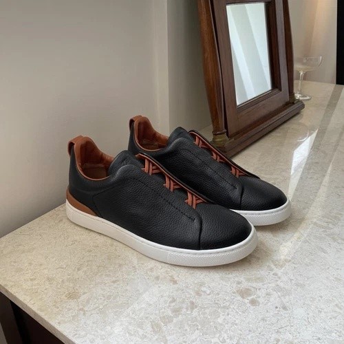 Men’s leather breathable sneakers Size 39-46