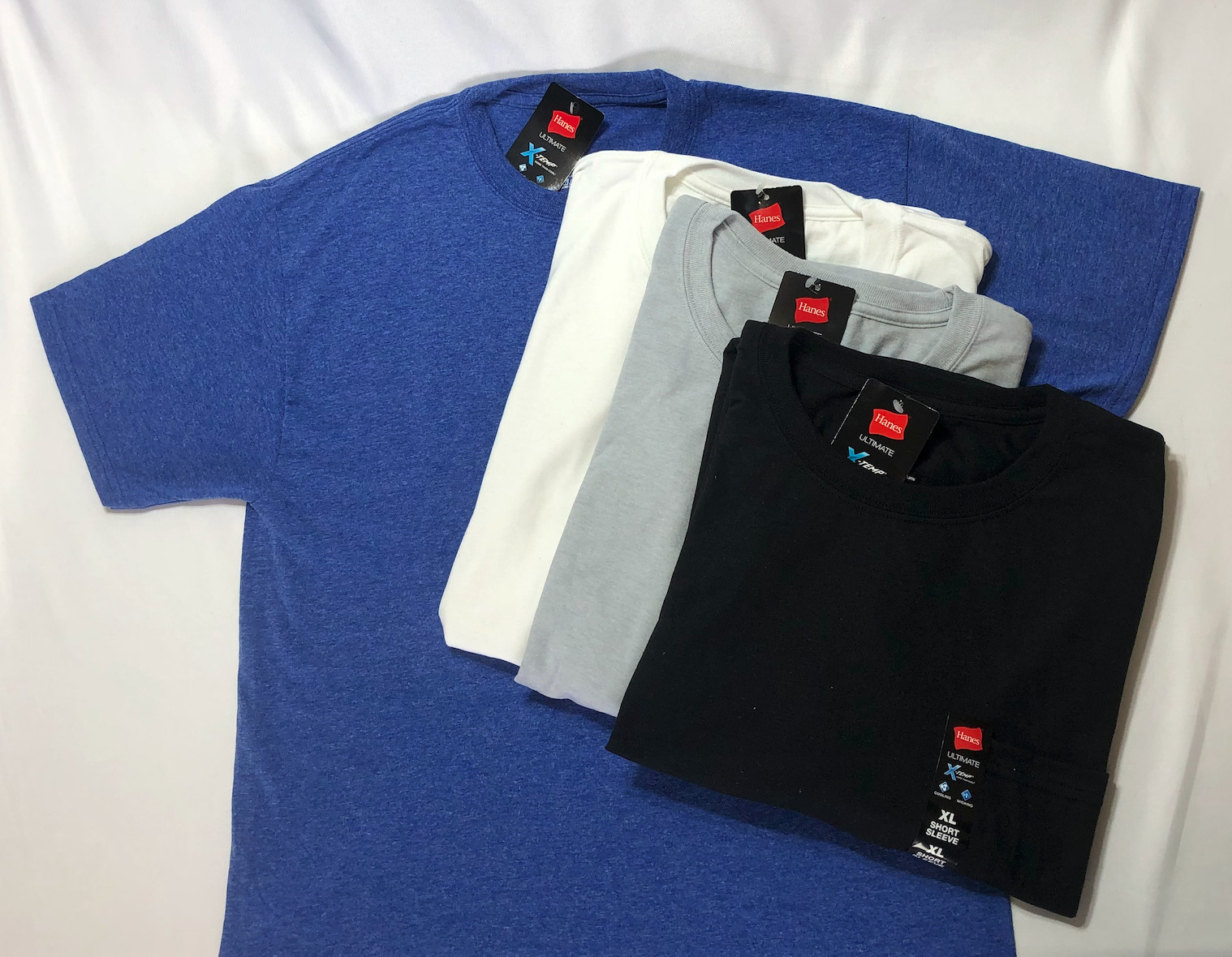 6 Pack – Hanes Ultimate X-Temp Pocket T-Shirts Bulk