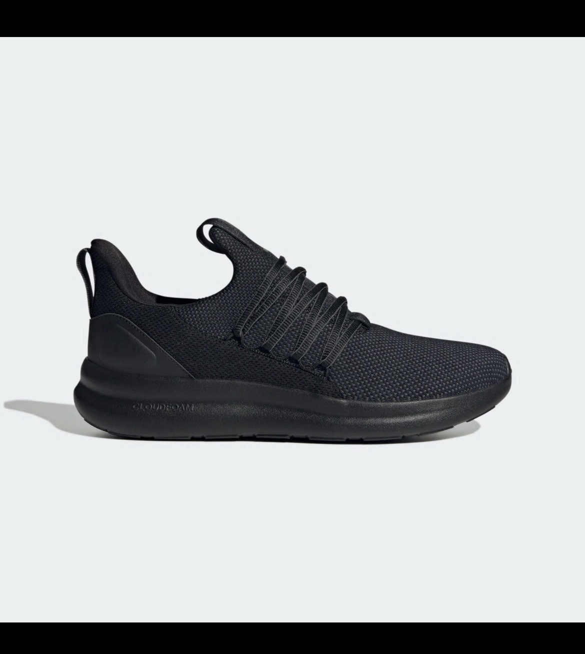 Adidas Lite Racer Adapt 7.0 Cloudfoam Running Sneakers IE6327 Mens Triple Black