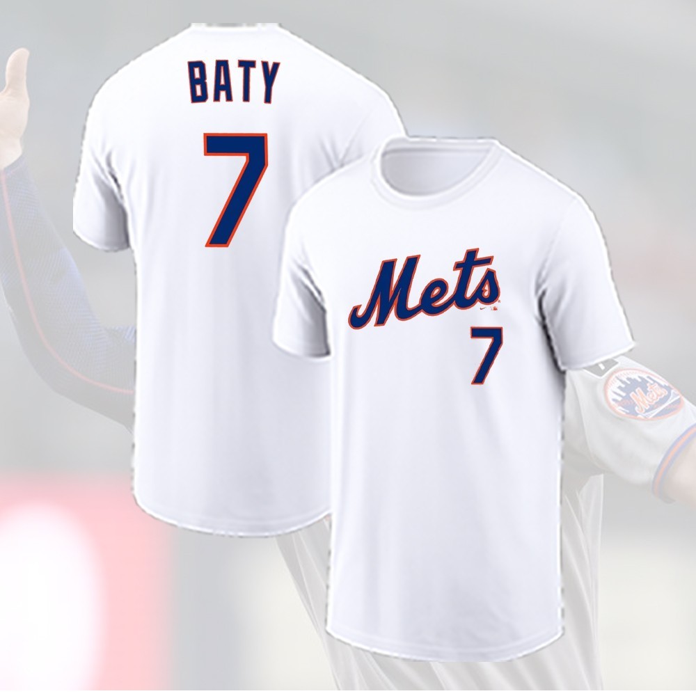 HOT! Brett #7 Baty New York Team 2026 Name and Number Gift For Fan