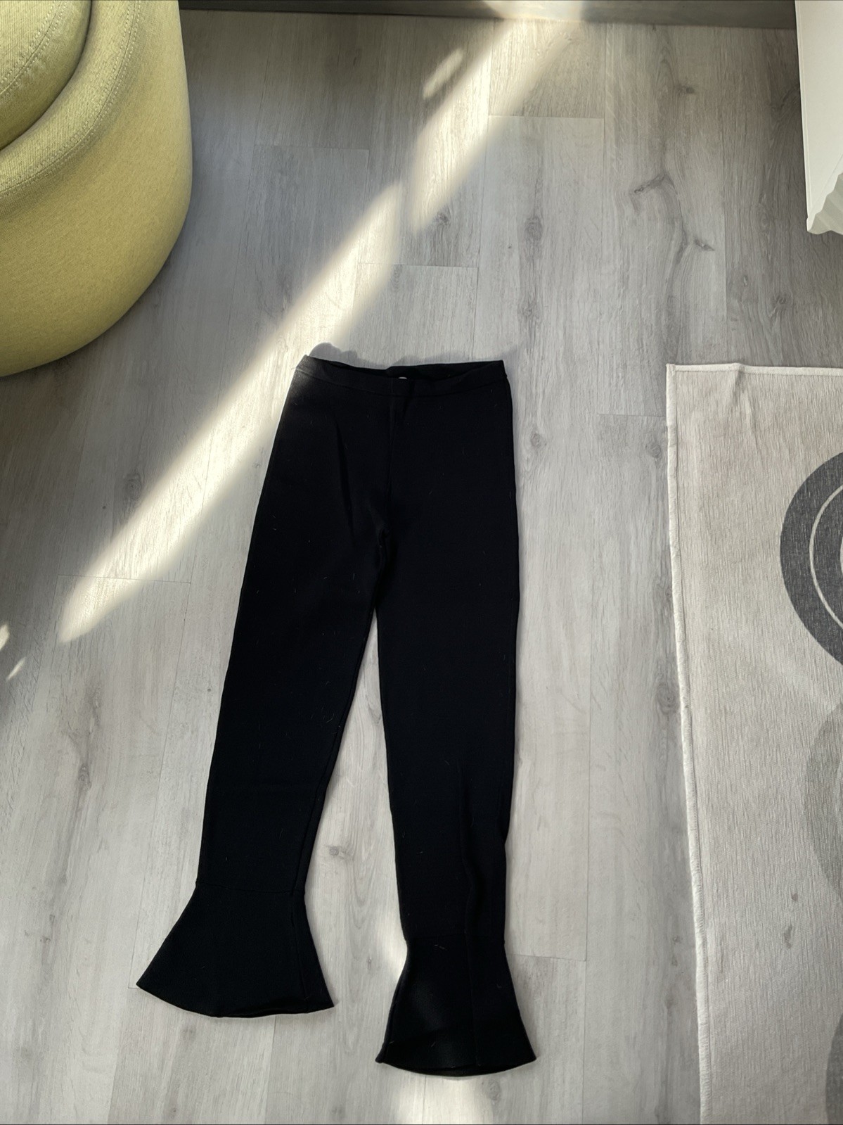 Zara Flair Leggings Black Elasticated Stretch Women’s Small