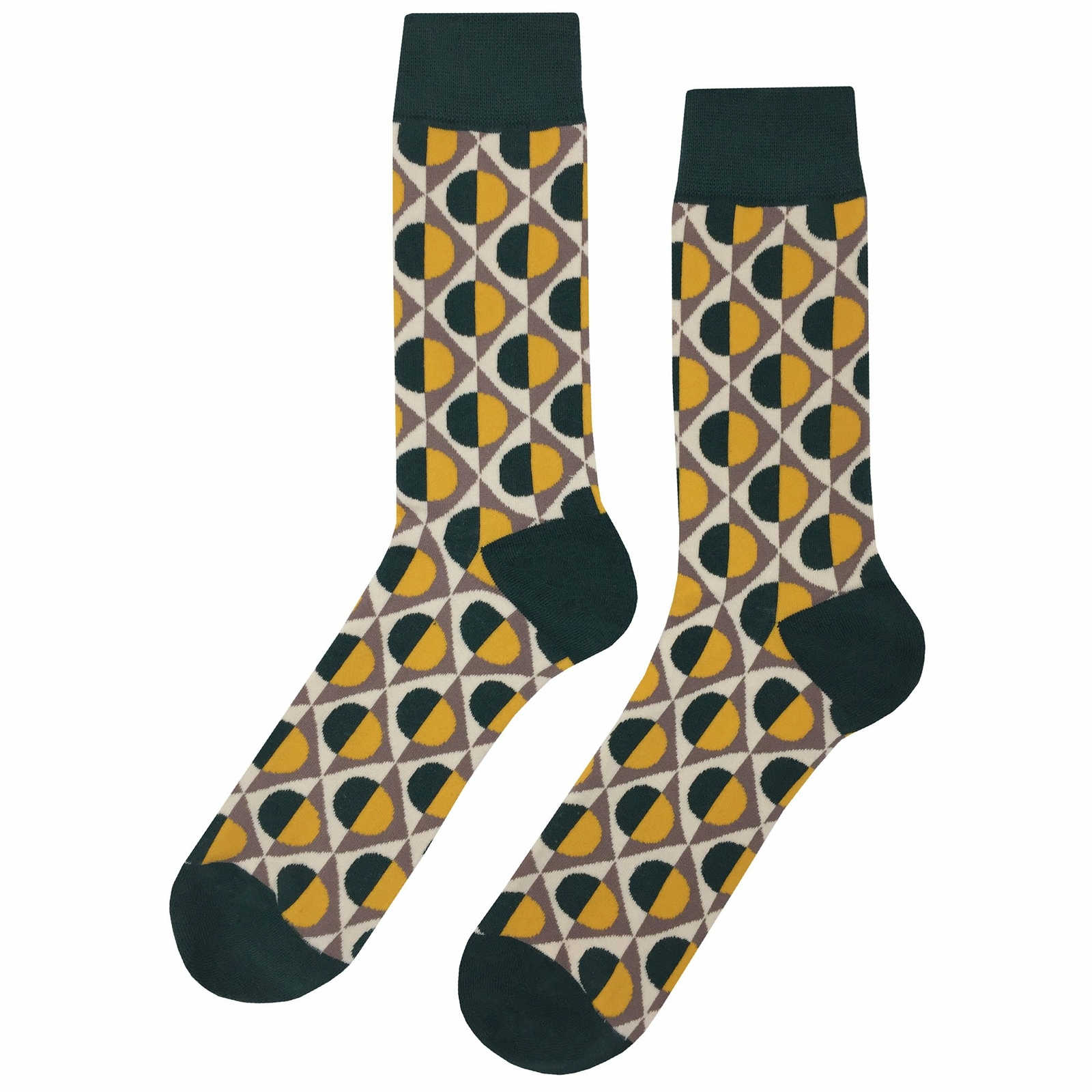 NWT Modern Smooth Dress Socks Novelty Men 8-12 Multicolor Crazy Fun Sockfly