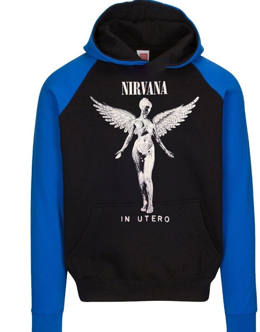 Nirvana in Utero W BAND HOODIES Multiple Variations of Colors MEN’s SIZES