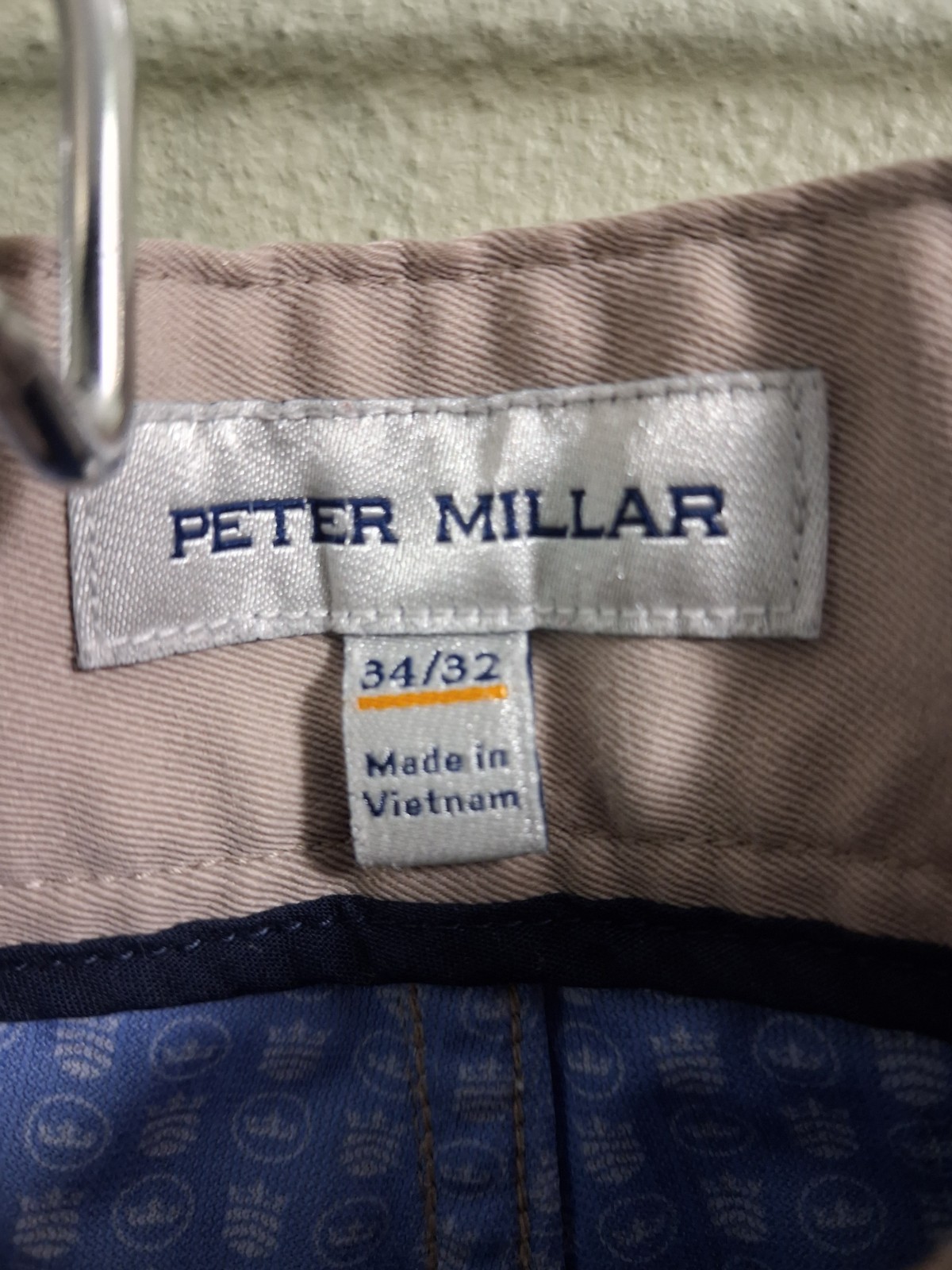 Peter Millar Khaki Pants Size 34/32