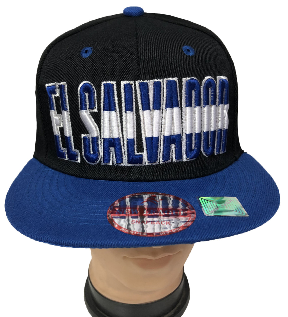 EL SALVADOR Flag 3D Embroidered Snapback Adjustable Baseball Cap Hats LOT 1-12pc