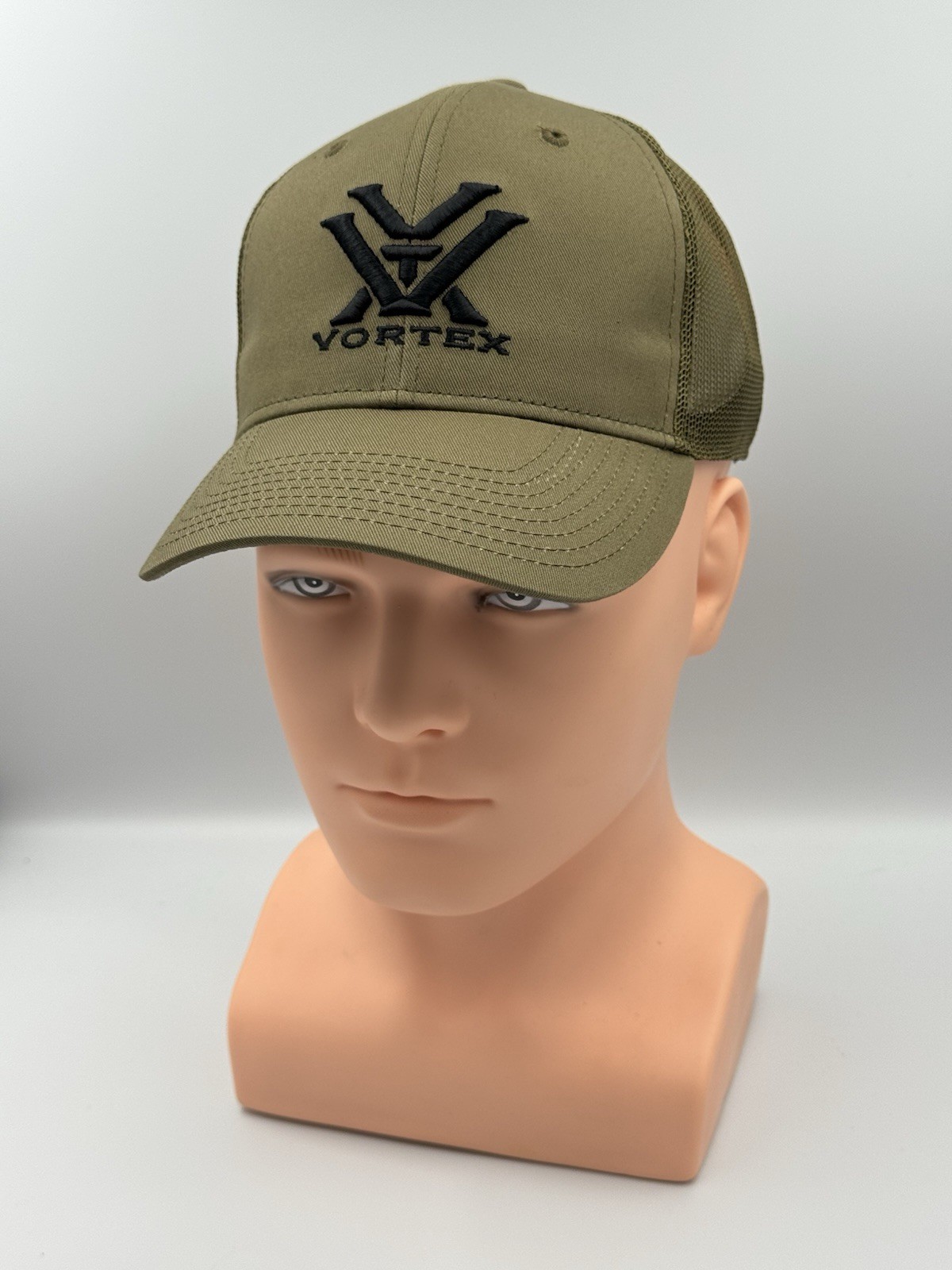 NWOT Vortex Optics Men’s Core Logo Hat. Black & Olive OSFM
