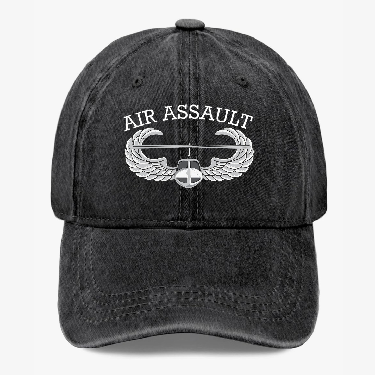 Military Air Assault Wings Hat Army Aviation Helicopter Veteran Baseball Cap