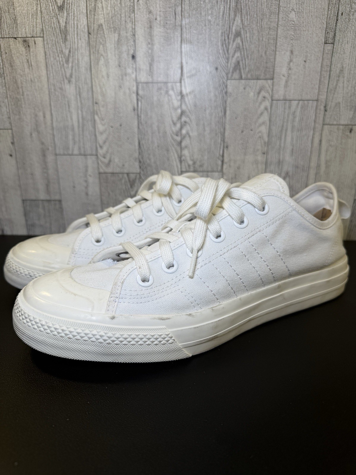 adidas Originals Nizza RF White/Off White Men’s 10.5