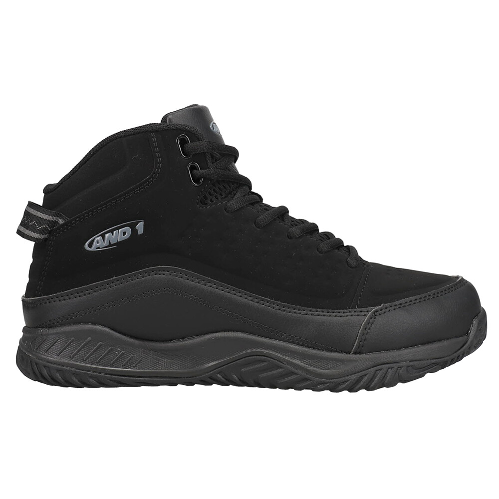 AND1 Pulse 2.0 Basketball Mens Black Sneakers Athletic Shoes AD90080M-BB