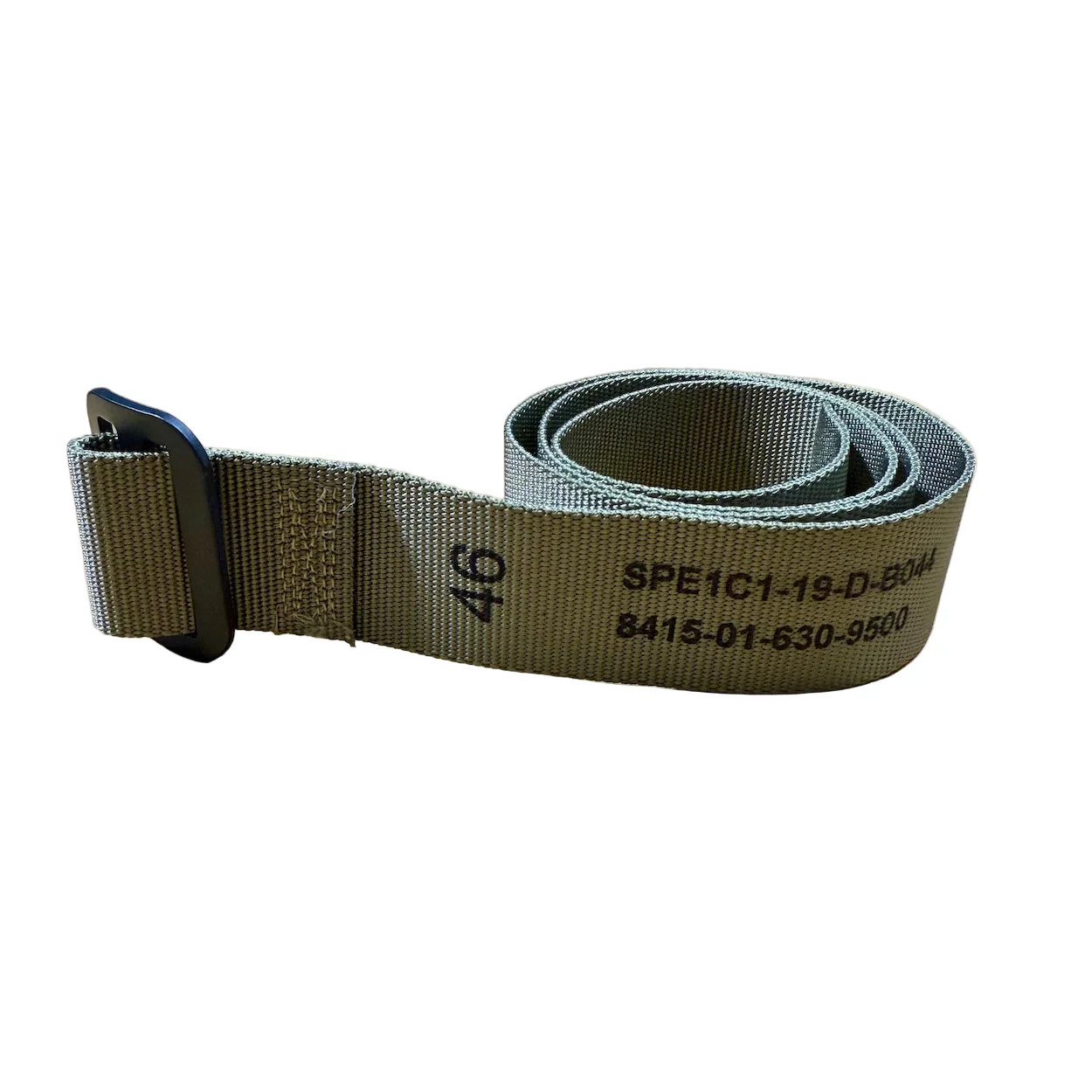 DSCP Military Riggers Belt – Heavy Duty 1.75″ Nylon – Tan 499 OCP Compatible