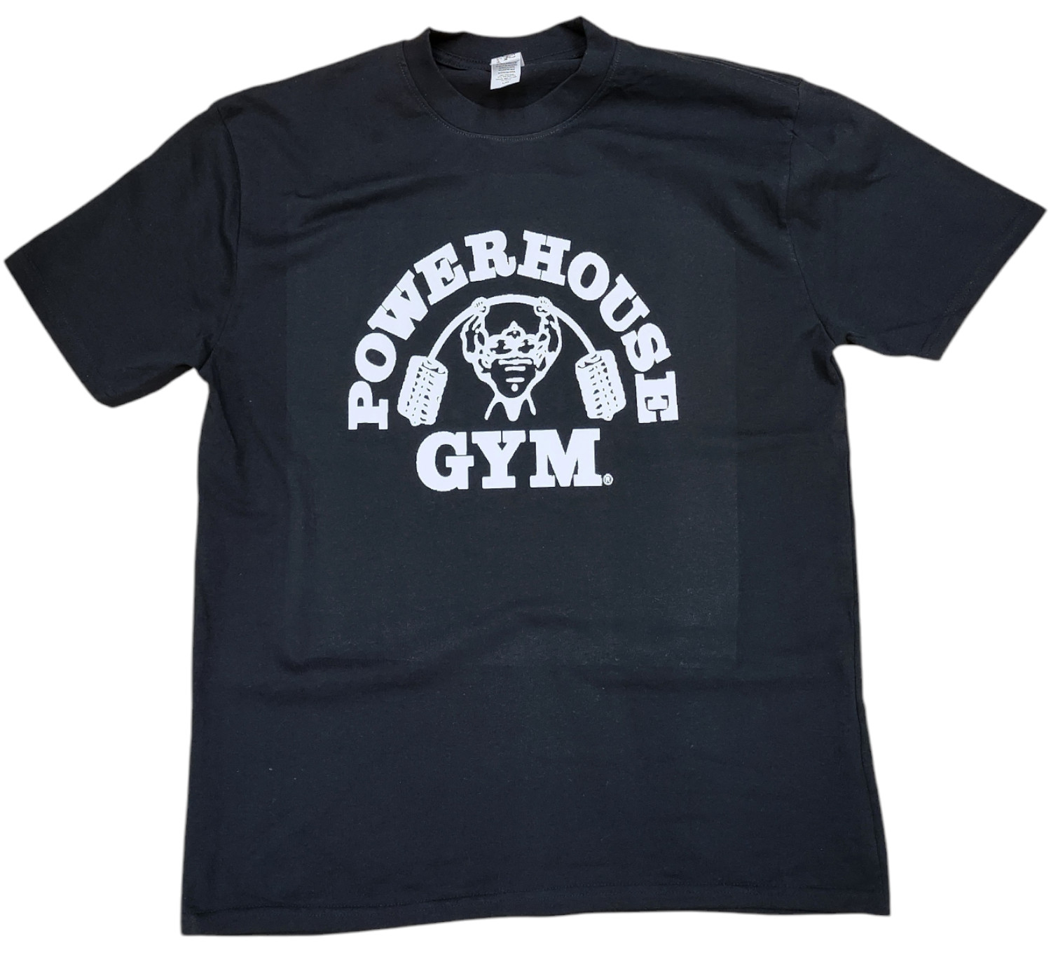 POWERHOUSE GYM 100% Heavy cotton Black ORIGINAL LOGO