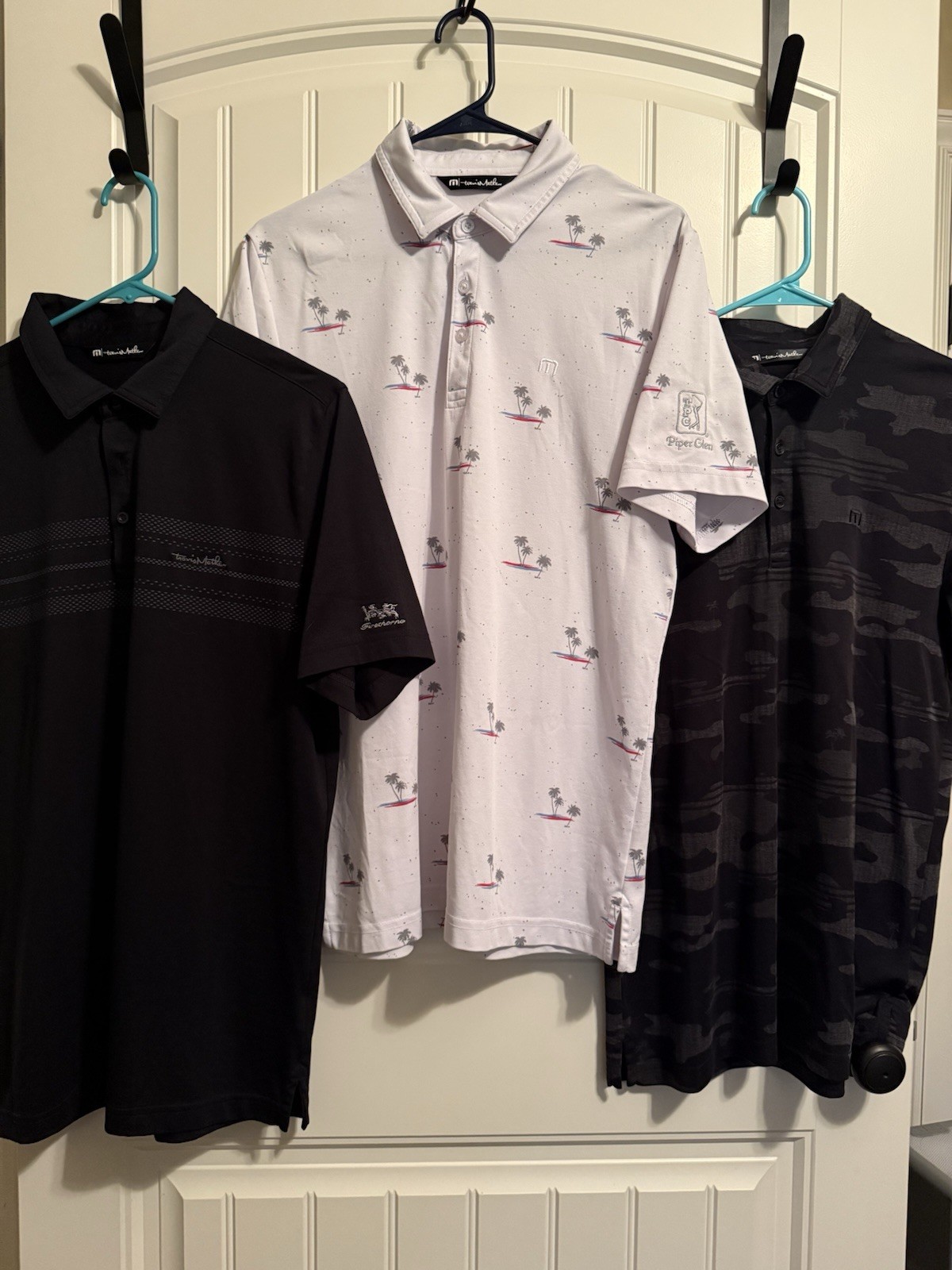 Travis Matthew Polo Lot of 3 Size Medium Short Sleeve Golf Polo