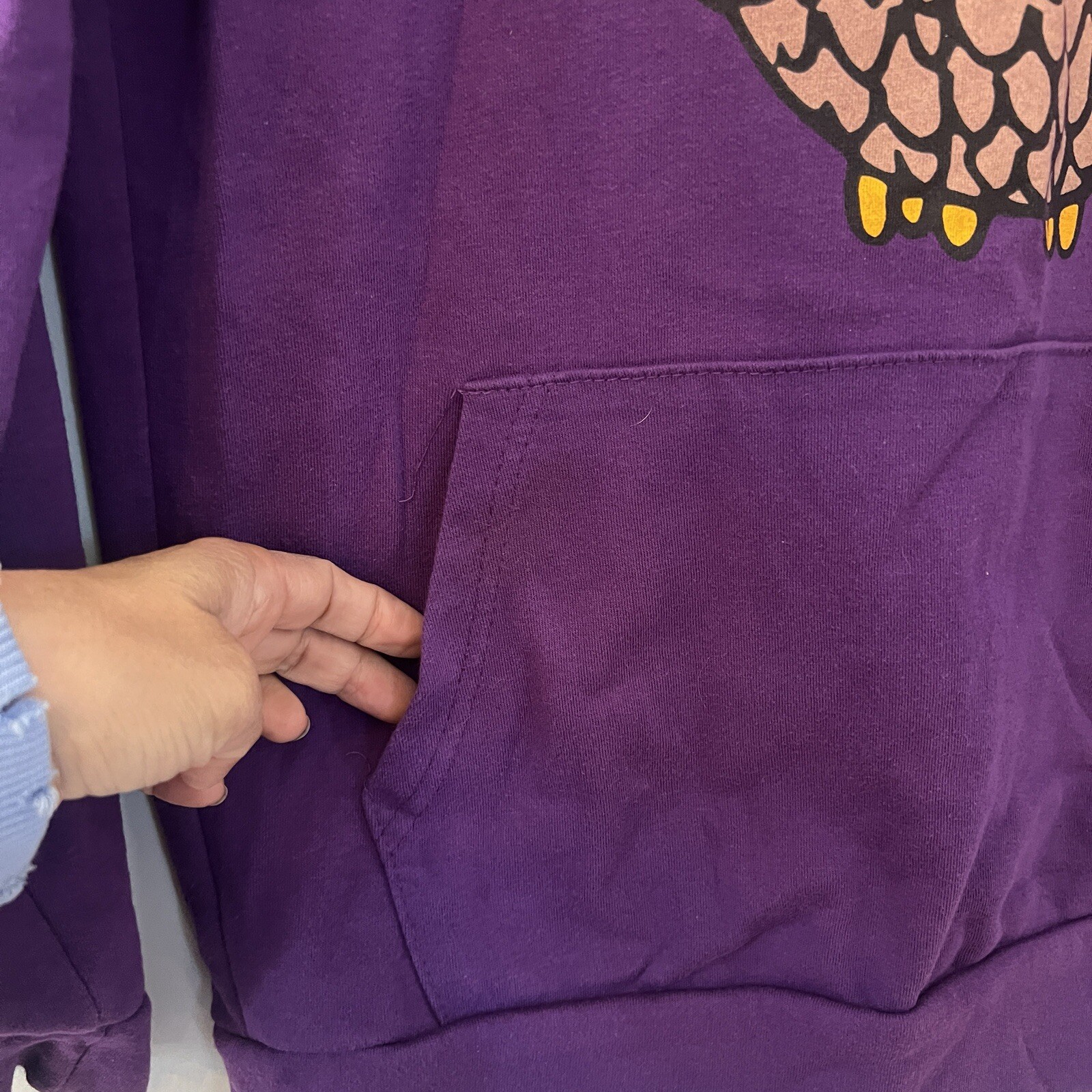It’s Owl Good Unisex Sweatshirt Jumper Owl Lover Gift Cozy Hoodie Purple Small