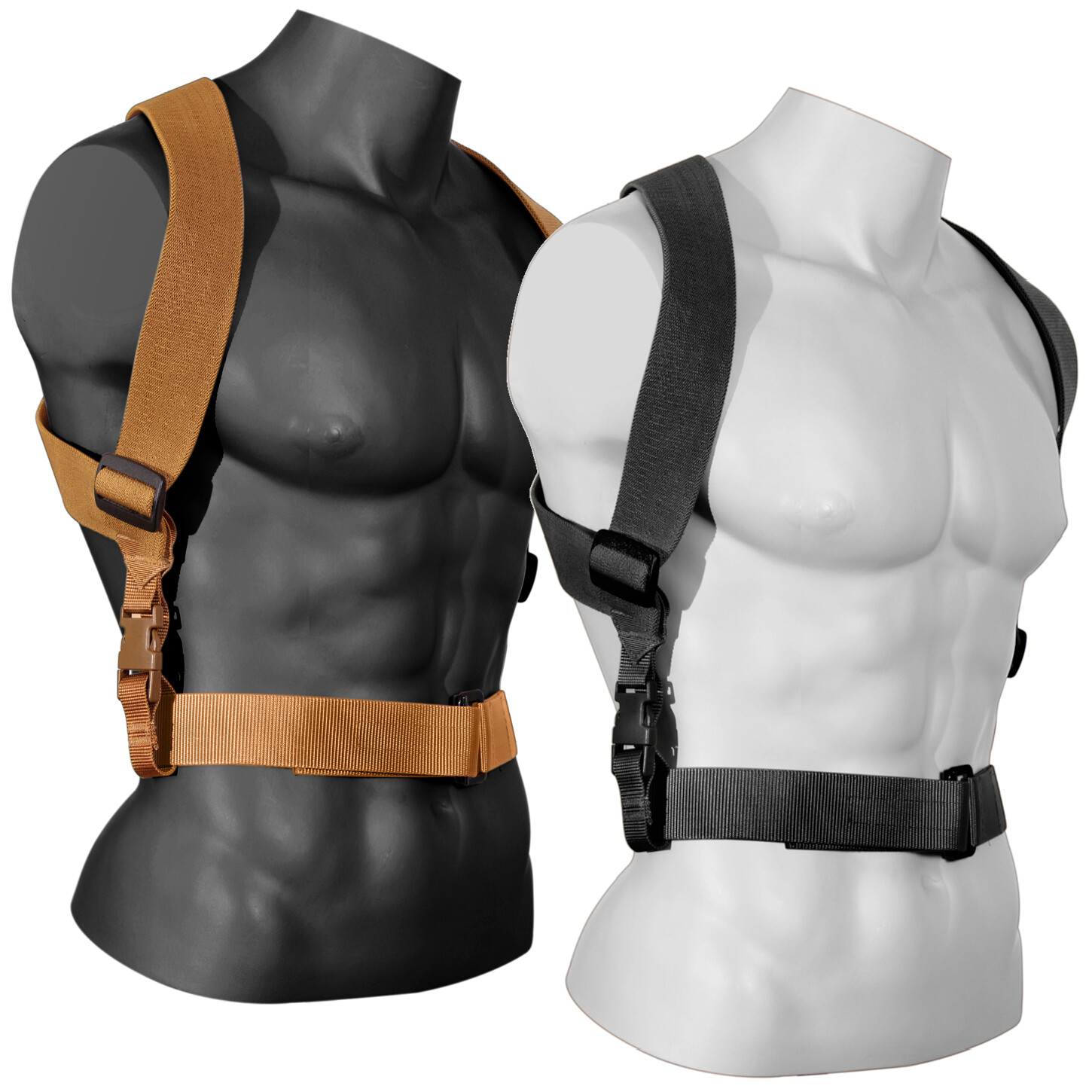 Rothco Tactical Combat Suspenders 2″ Adjustable with Quick Release Buckle
