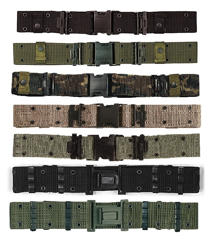 Military Marine Corps Style Nylon Quick Release Pistol Belt