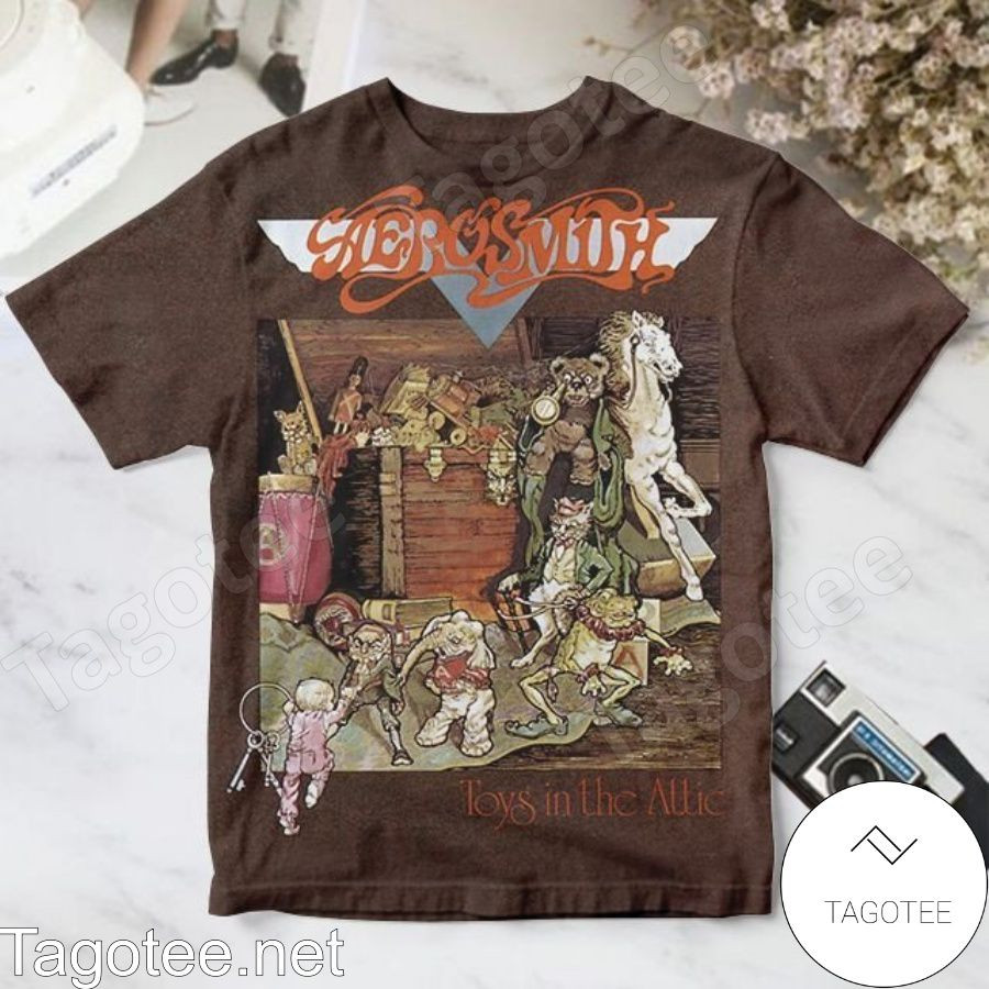 Hot New Aerosmith Toys In The Attic Album Cover 3D All Over Print Shirt TD899