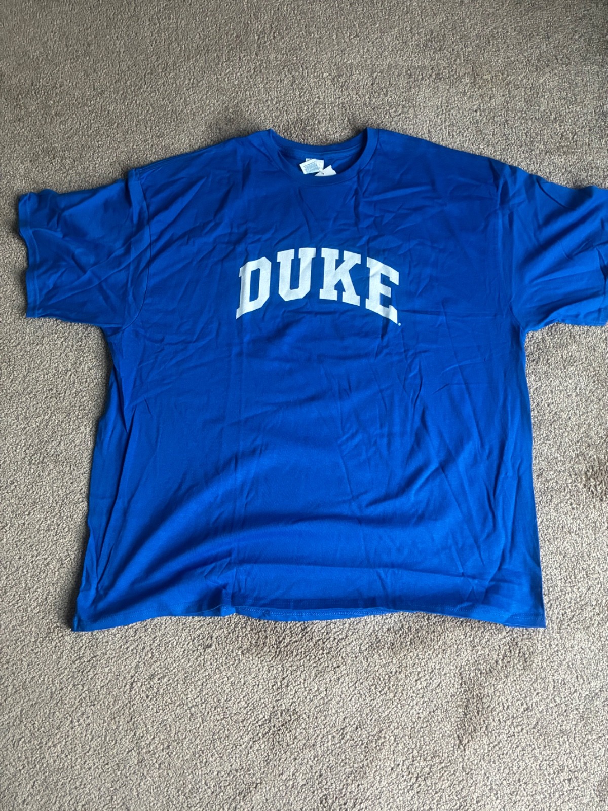 duke blue devils tshirt 3XL Delta 100% cotton preshrunk
