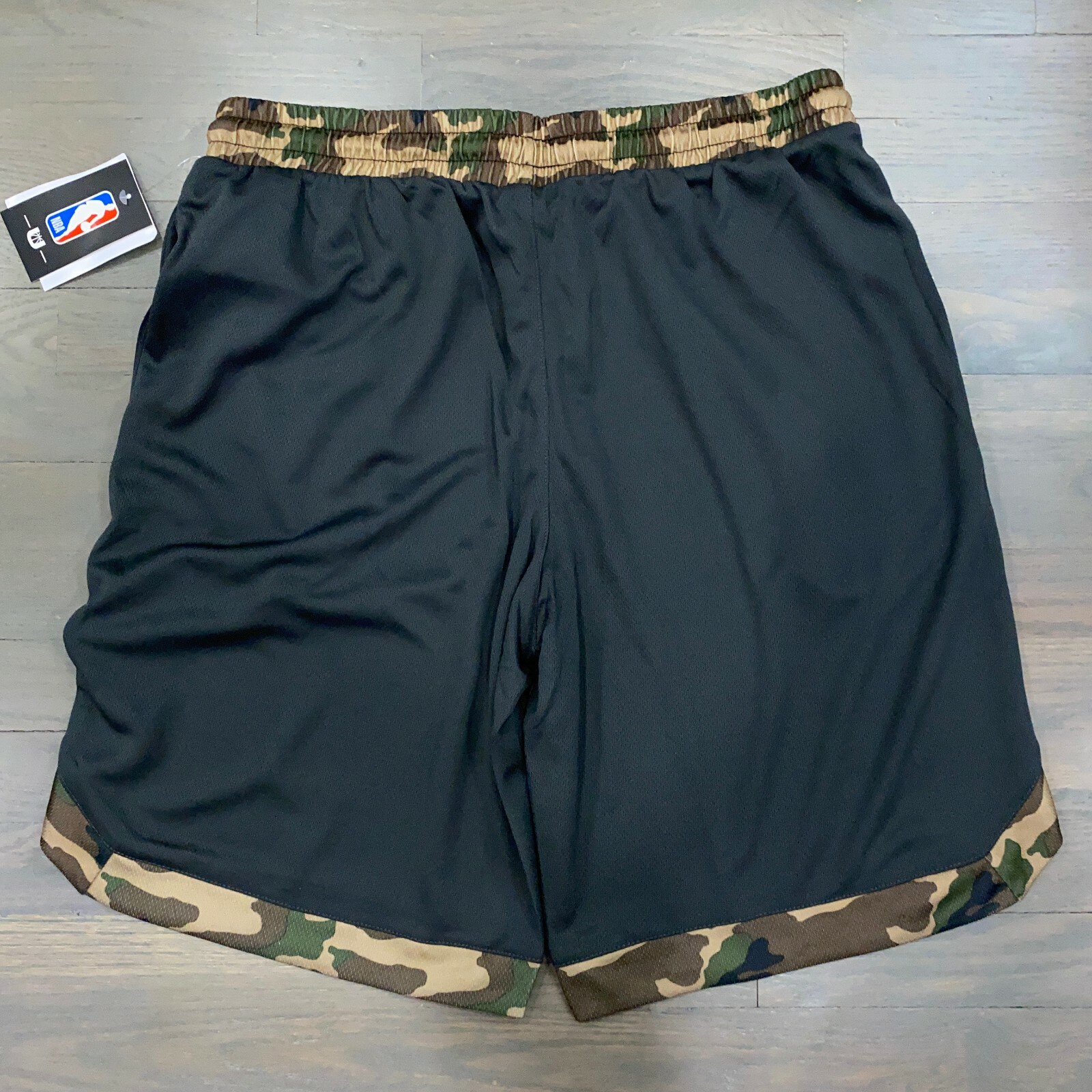 NBA Unk Stephen Curry Golden State Warriors Camo Shorts Men’s Size L New