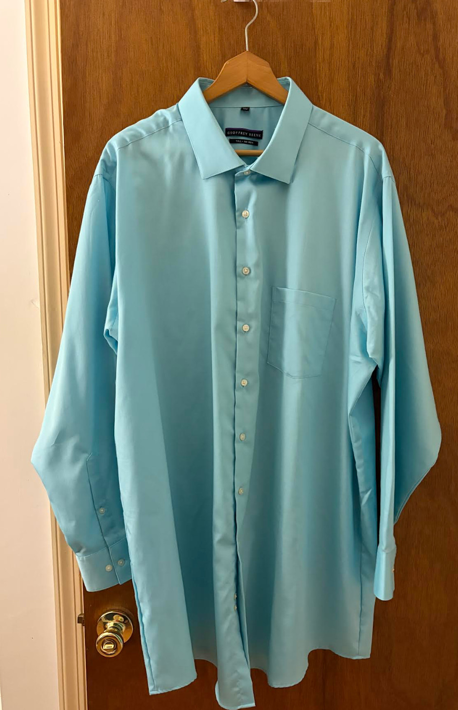 Geoffrey Beene Men’s Long Sleeve Button Down Shirt Size XL2 Long