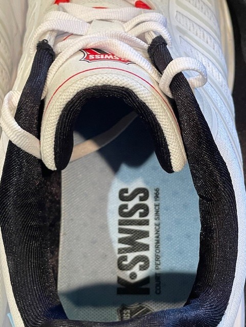 MENS 12 K-SWISS ULTRA COURT ATHLETIC SHOES WHITE BASKETBALL PICKLEBALL GOLF