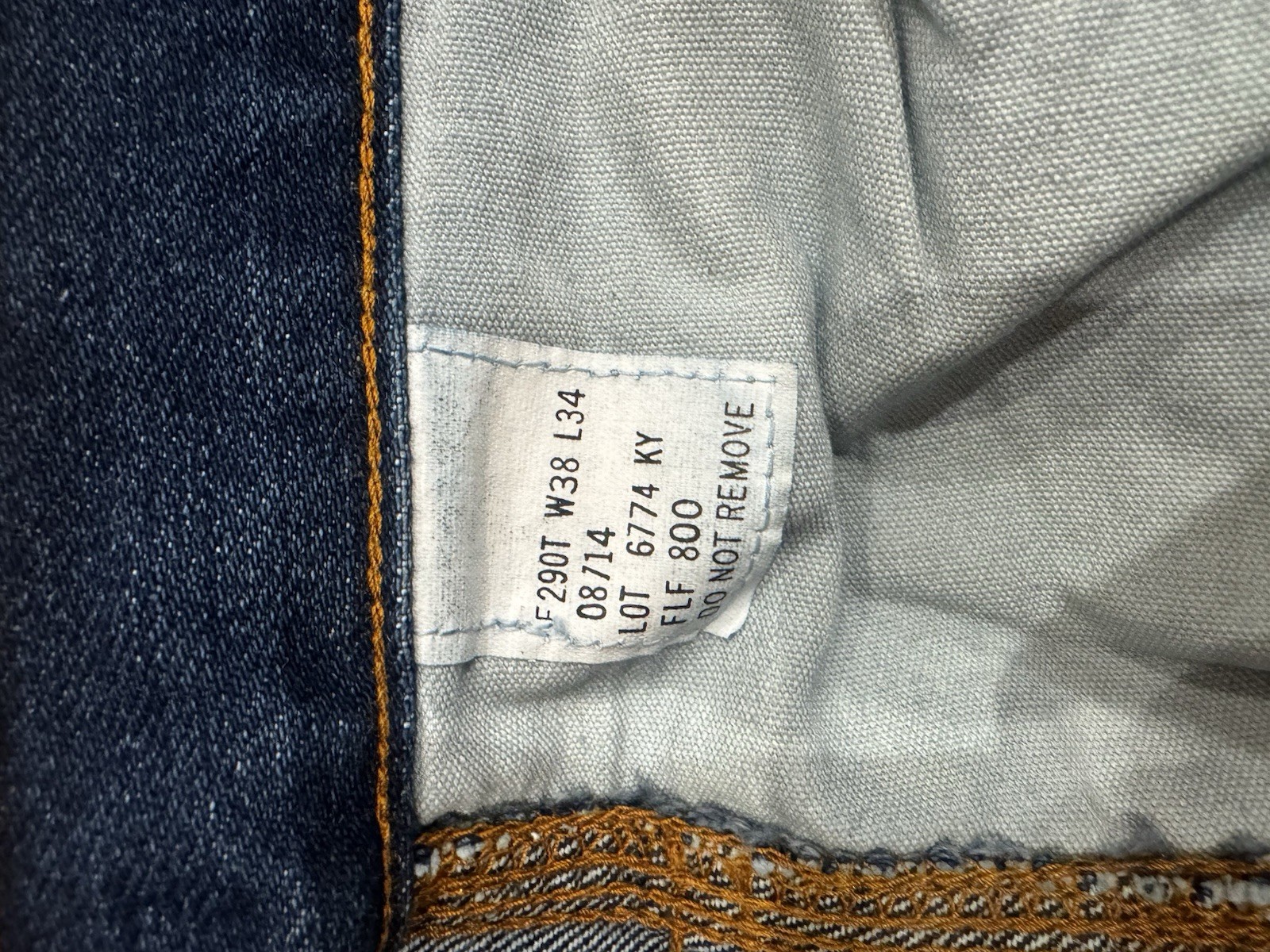 Tyndale FR Carpenter Jeans Mens 38×34 15 CAL HRC 2 NFPA 2112 Flame Resistant USA