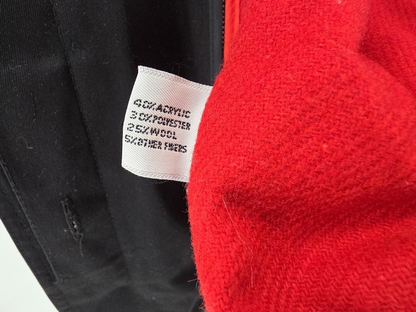 Vintage London Fog Trench Coat Size 10 R Black W/ Red Zip Out Wool Blend Liner!!