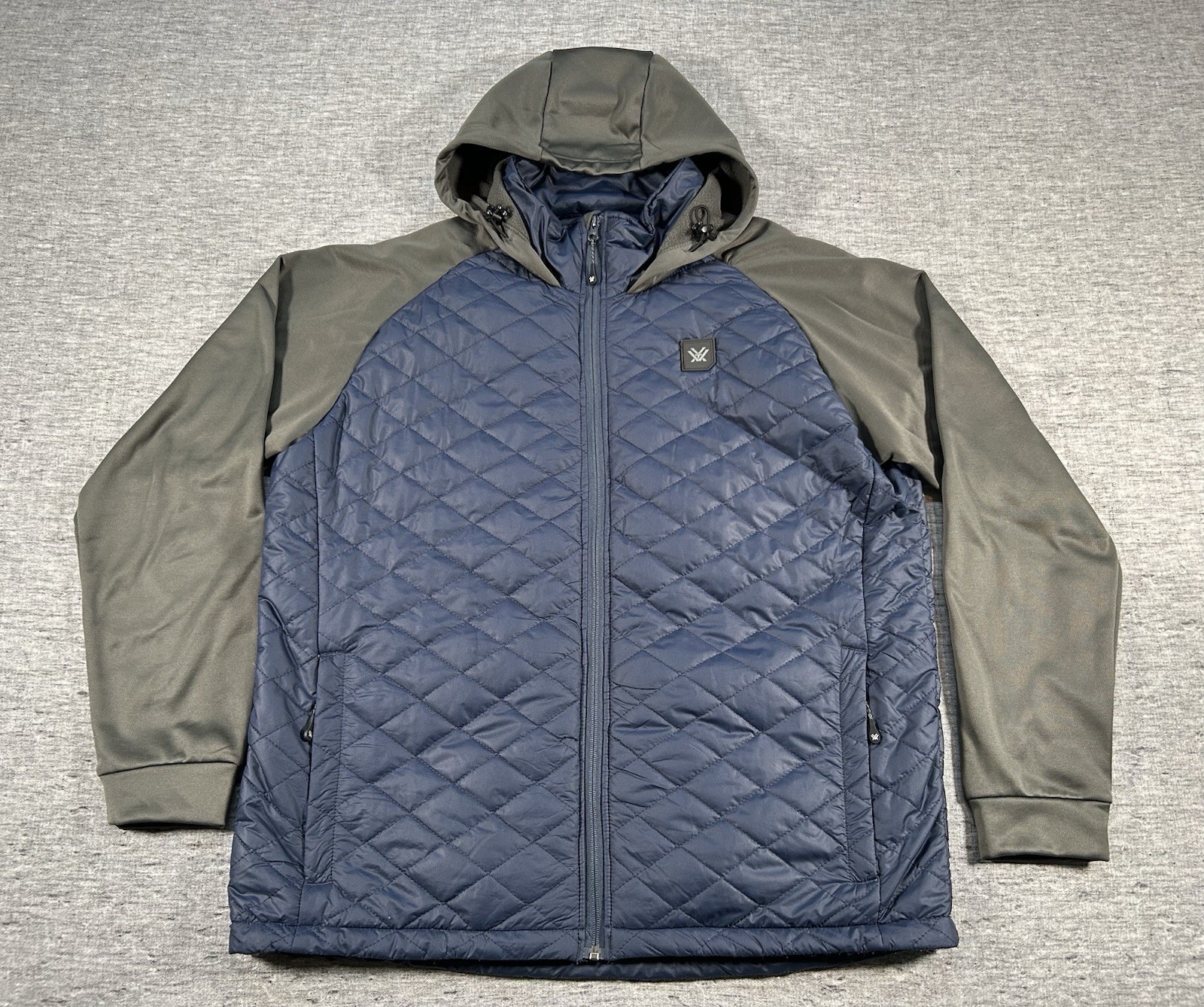 Vortex Optics Fusion Pursuit Jacket Mens Extra Large Zip-Up Quilted Puffer