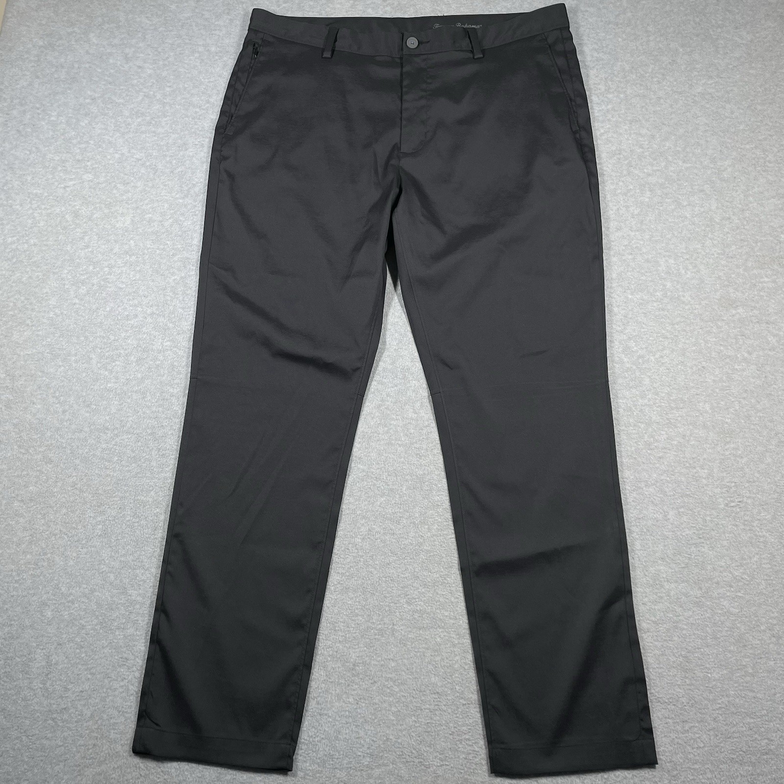 Tommy Bahama island zone chino men 38×32 ( fit 38×31) black passport to paradise