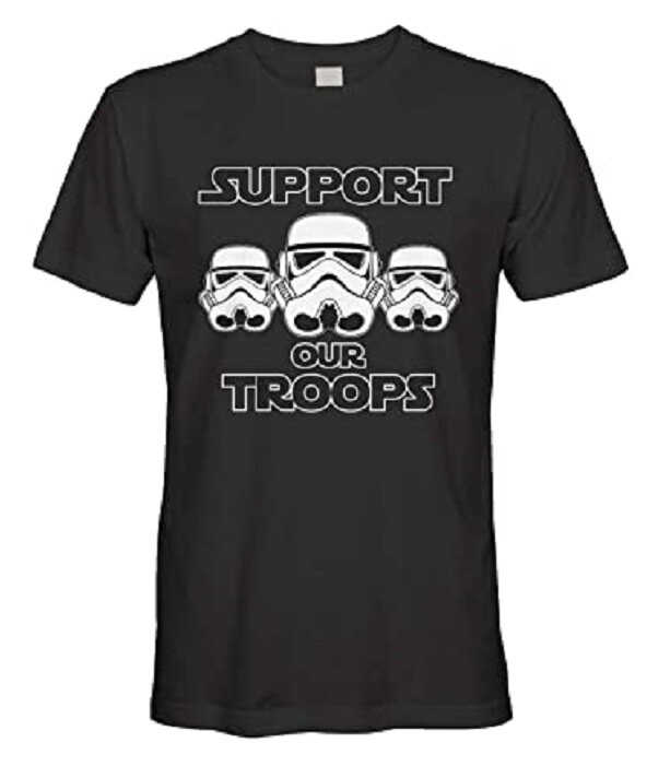 Star Wars Support Our Troops Stormtrooper T-Shirt S M L XL 2XL