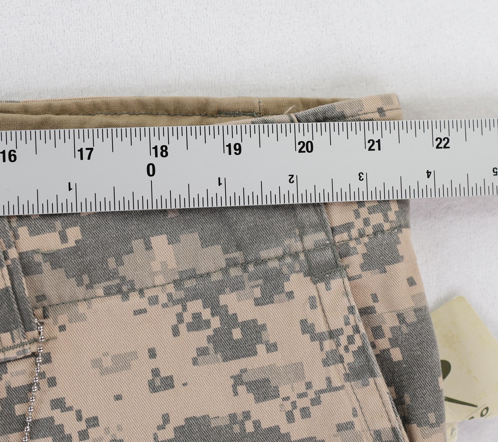 Rothco Infantry Utility Shorts Mens XL Beige Camo Cargo Cotton Army Outdoor NWT