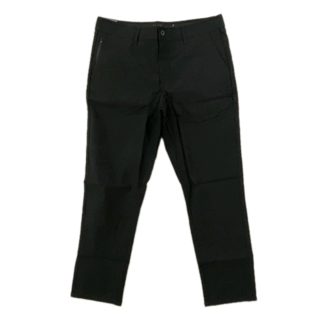Weatherproof Men’s Hybrid Tech Pant Black Size 36×30 Tapered Leg Zip Pocket