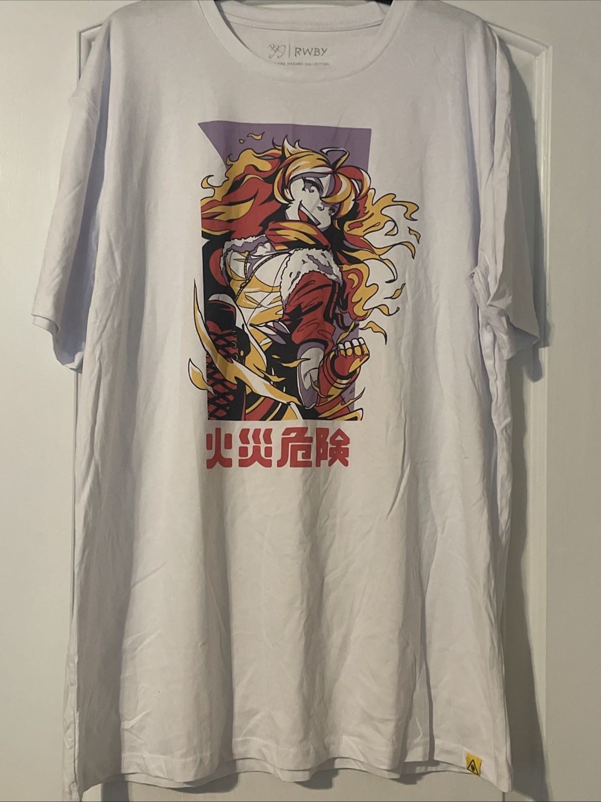 OFFICIAL RWBY Rooster Teeth Yang T Shirt Size 2XL