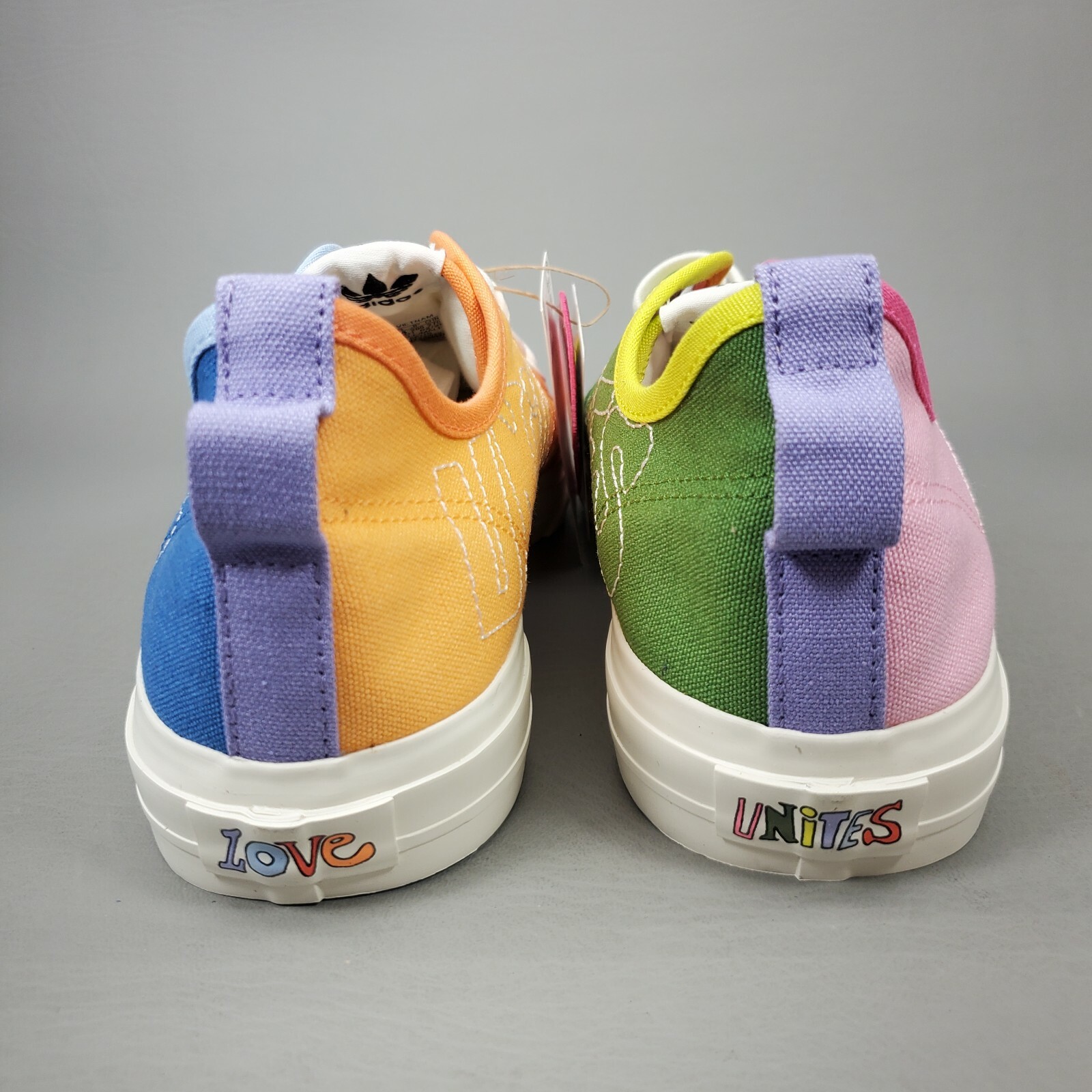 adidas Originals Nizza Pride Love Unites Unisex Casual Shoes GW2419 Mens Size 10
