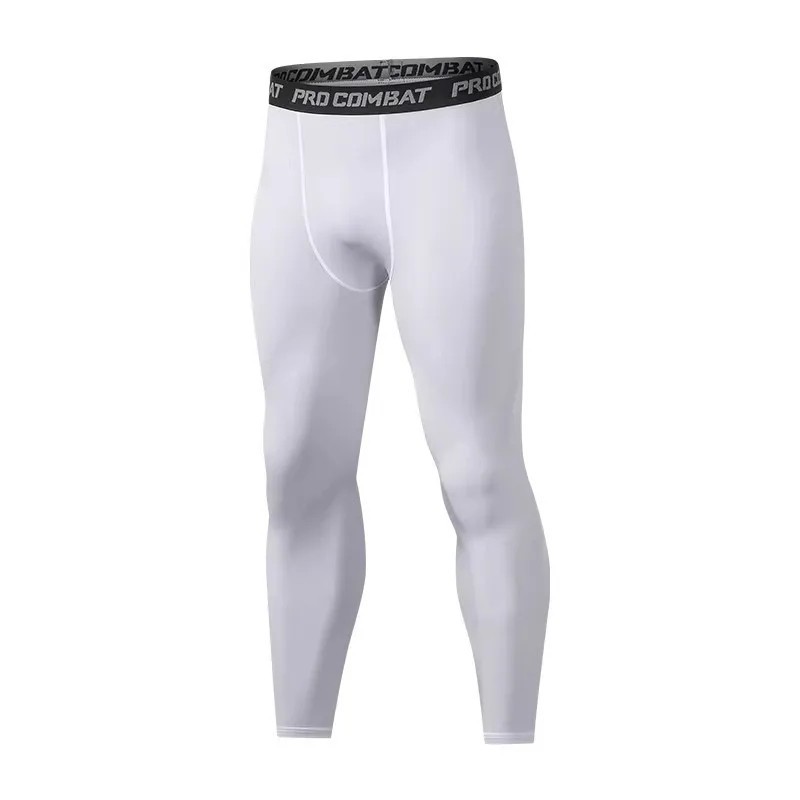 Man’s Workout Leggings Compression Base Layer Gym Sports Running Training Pants