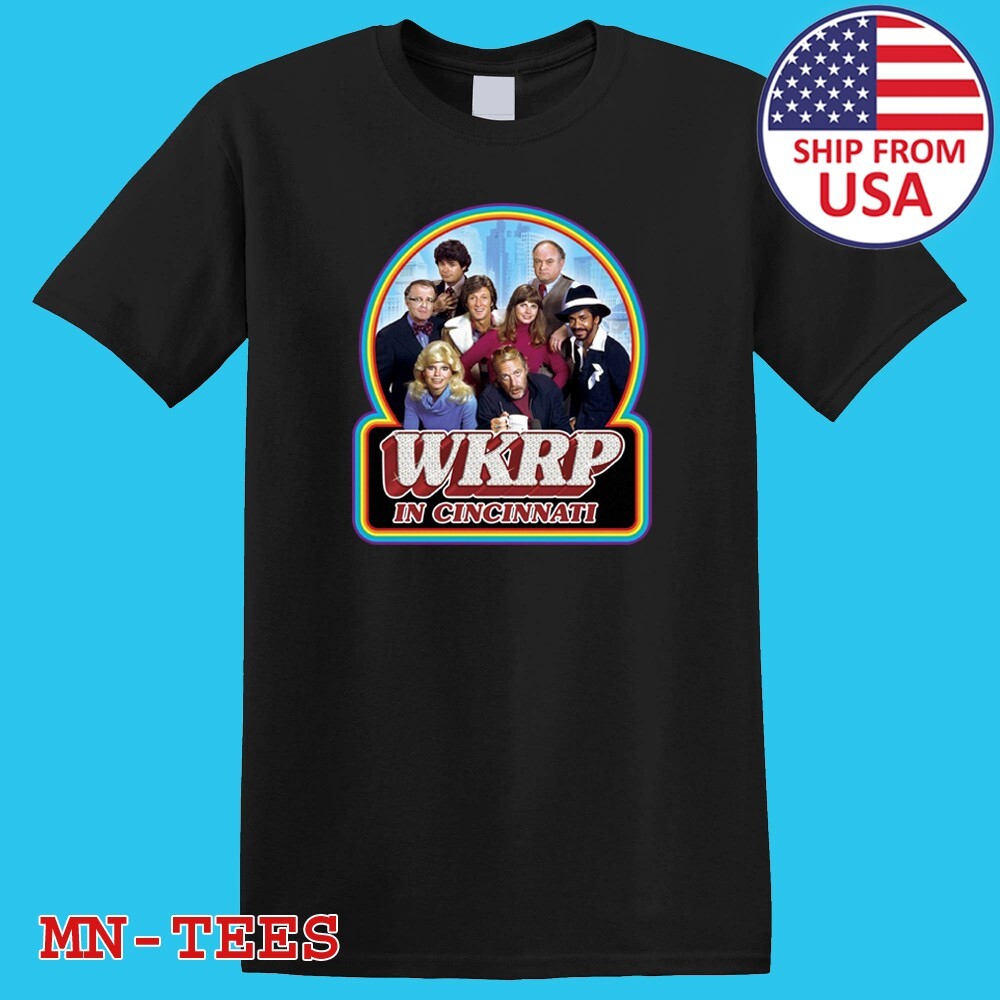 WKRP In Cincinnati Black Size S-5XL