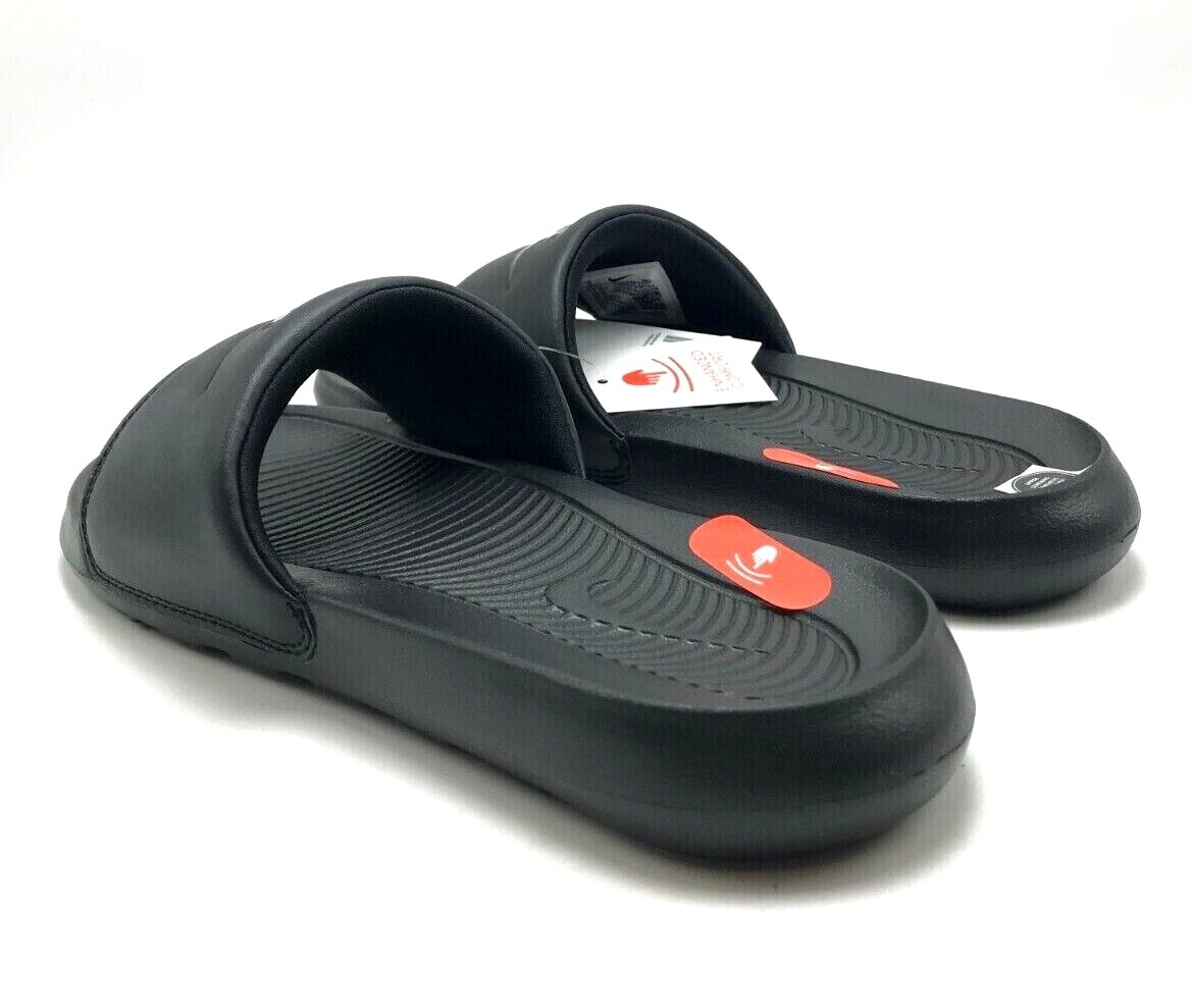 *NEW* Men NIKE VICTORI ONE SLIDES BLACK/BLACK (CN9675 003), Sz 6.0 – 13.0