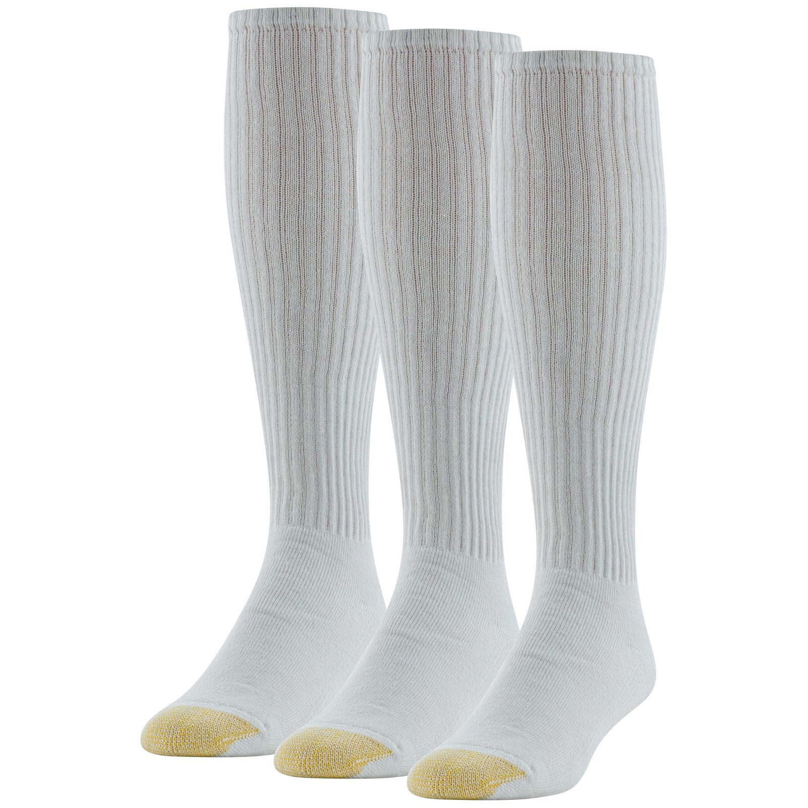 GOLDTOE Men’s Ultra Tec Performance Over-The-Calf Athletic Socks, Multipairs,…