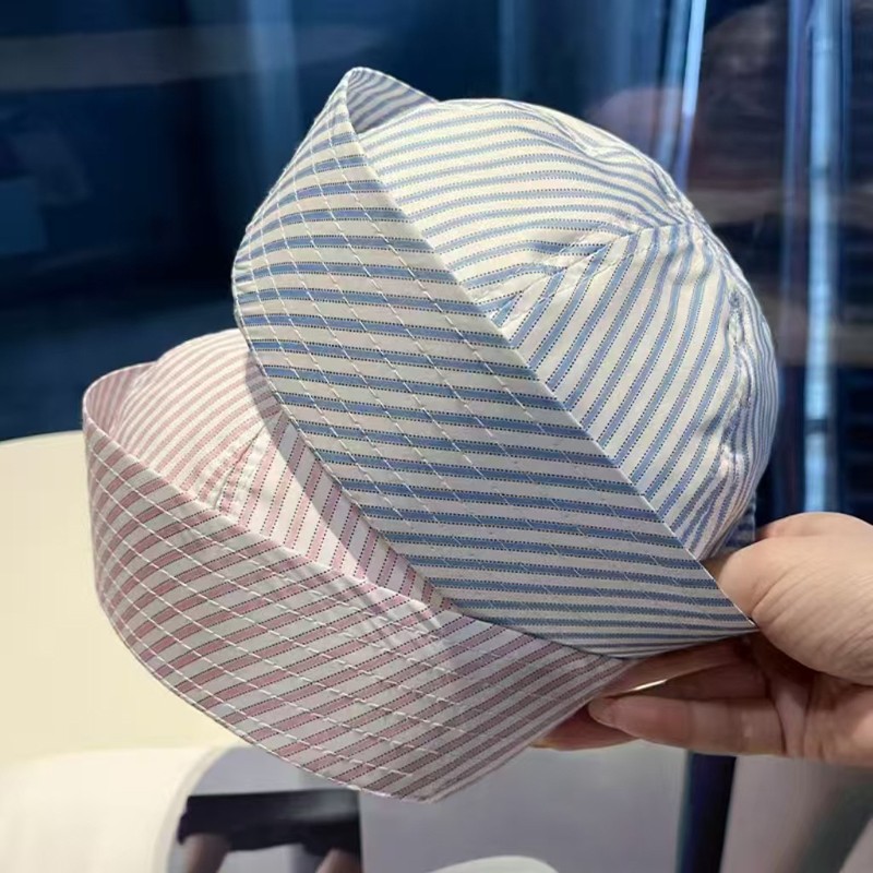 Stripe Cosplay Sailor Hat Versatile Breathable Comfortable Stage Performance Cap