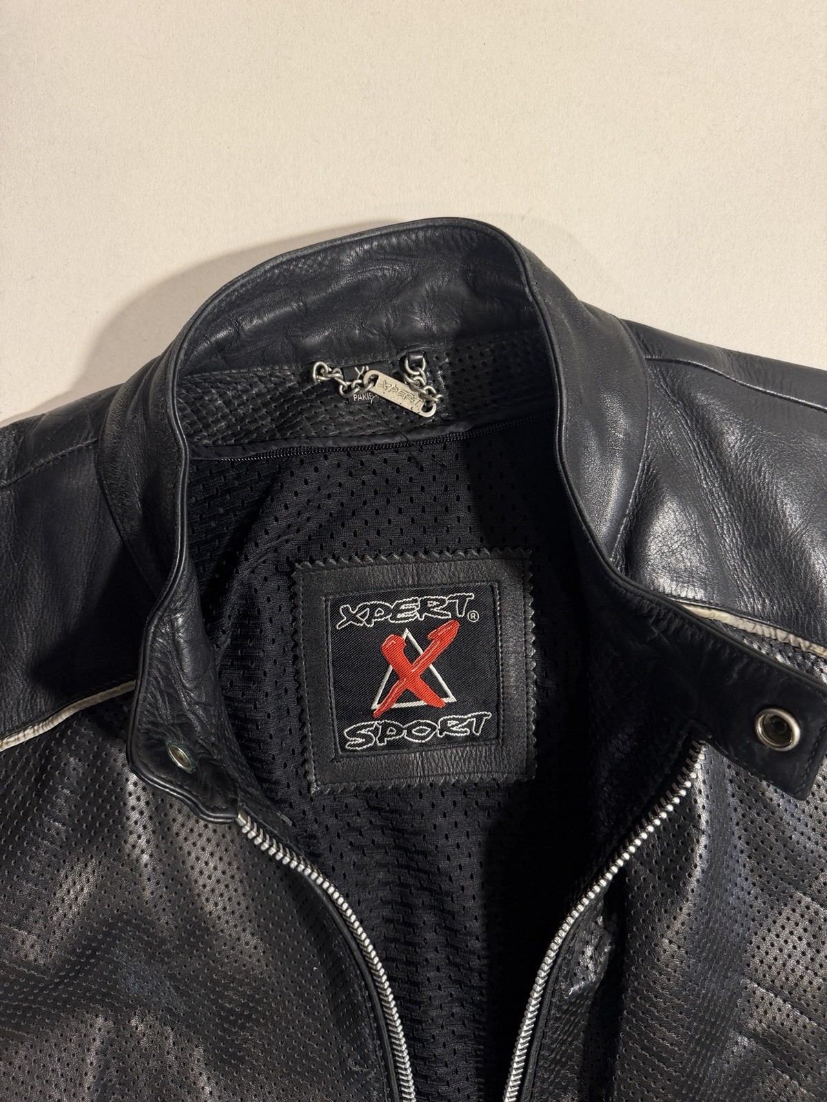 Xpert Sport Leather Biker Jacket