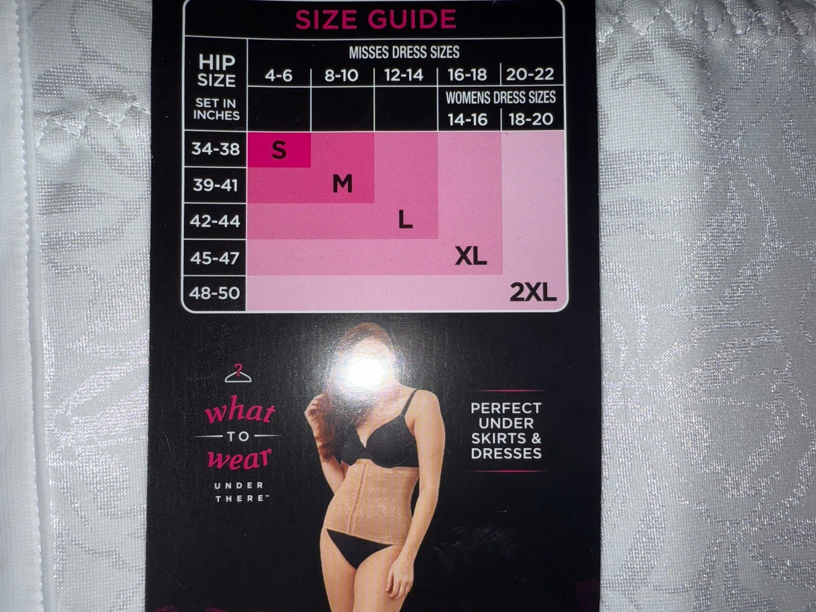 Maidenform ~ Women’s Waist Nipper Ultra Firm Control White Shaping Trainer ~ M