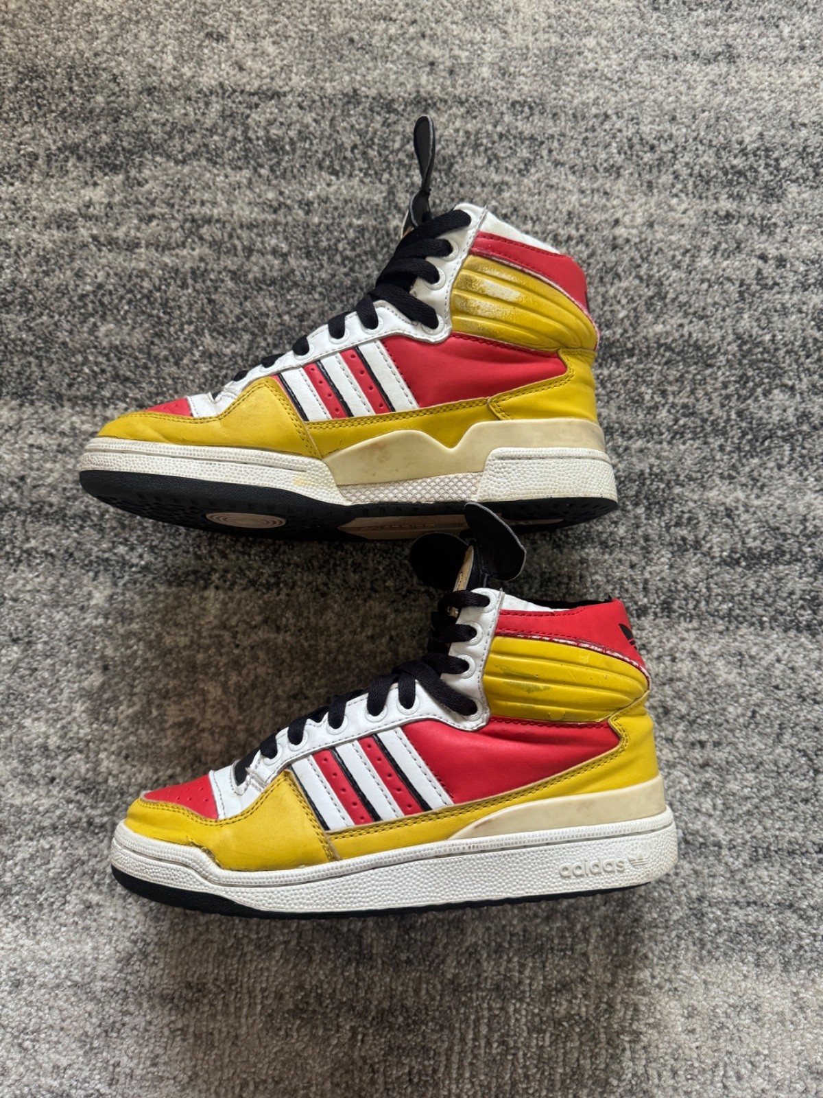 Jeremy scott adidas mickey mouse shoes