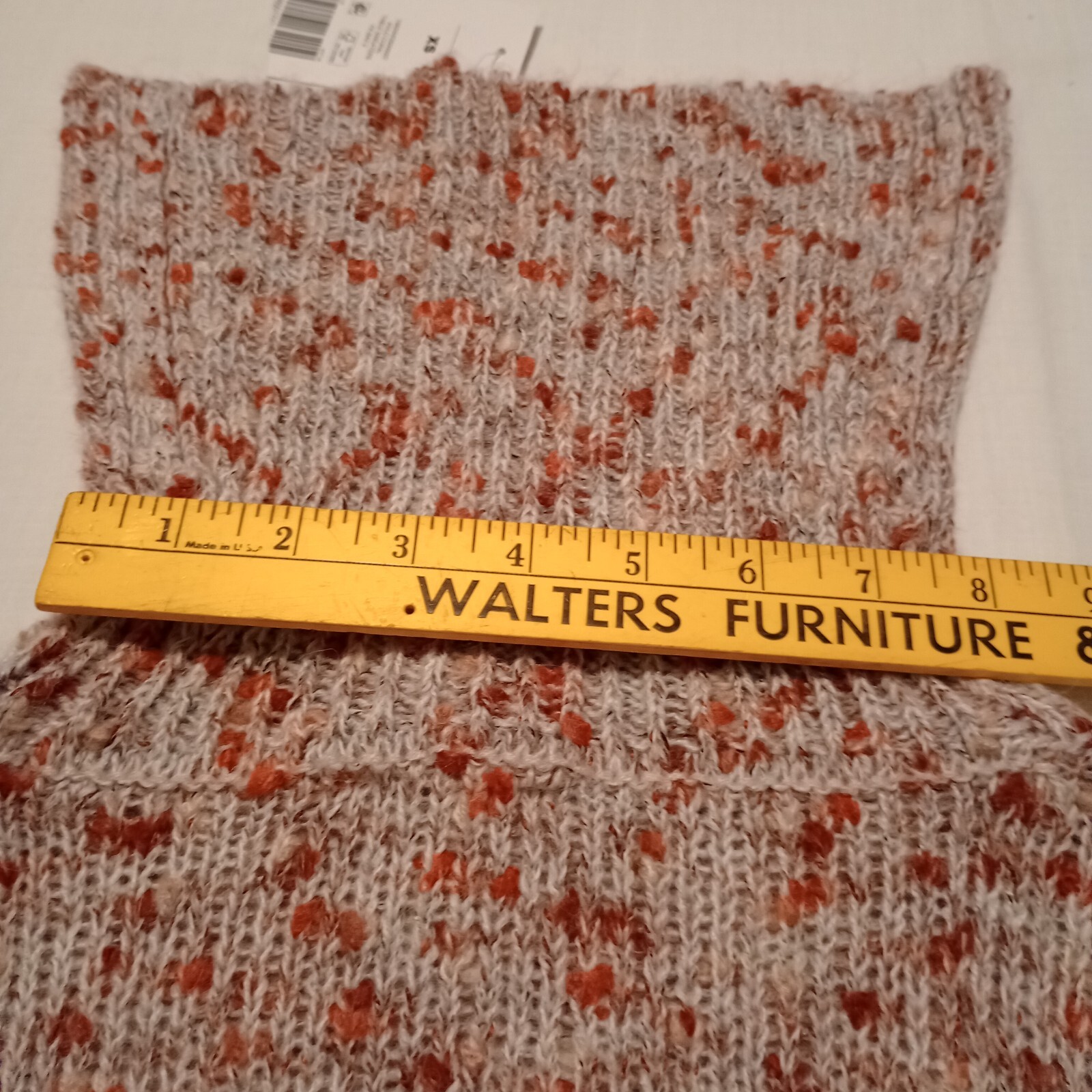 True Craft Women’s Sweater Size XS Knit Multicolored Turtle Neck Pull Over NWT