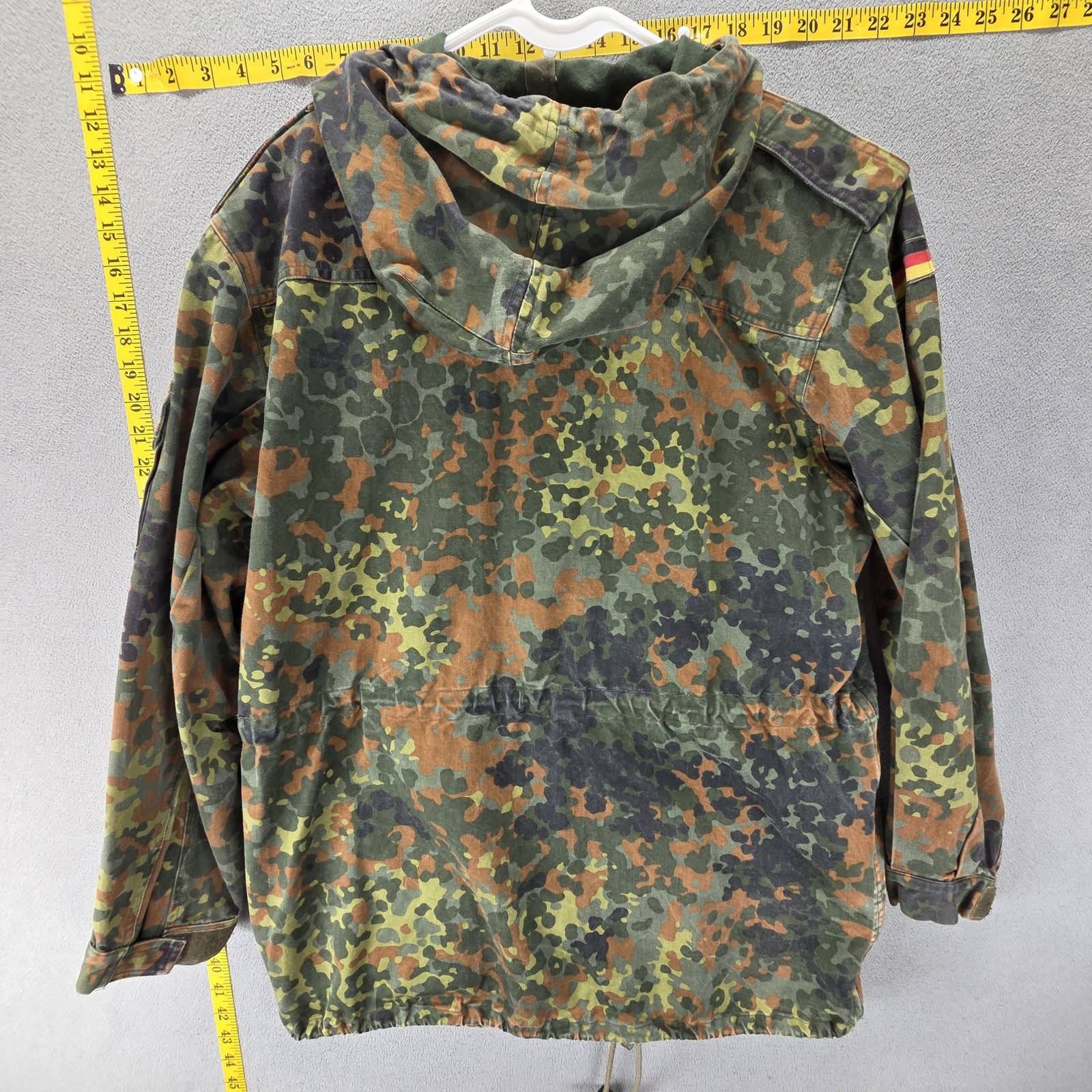 Original German Army Parka Brand Nw, Jacket Military Bundeswehr Flecktarn Camo