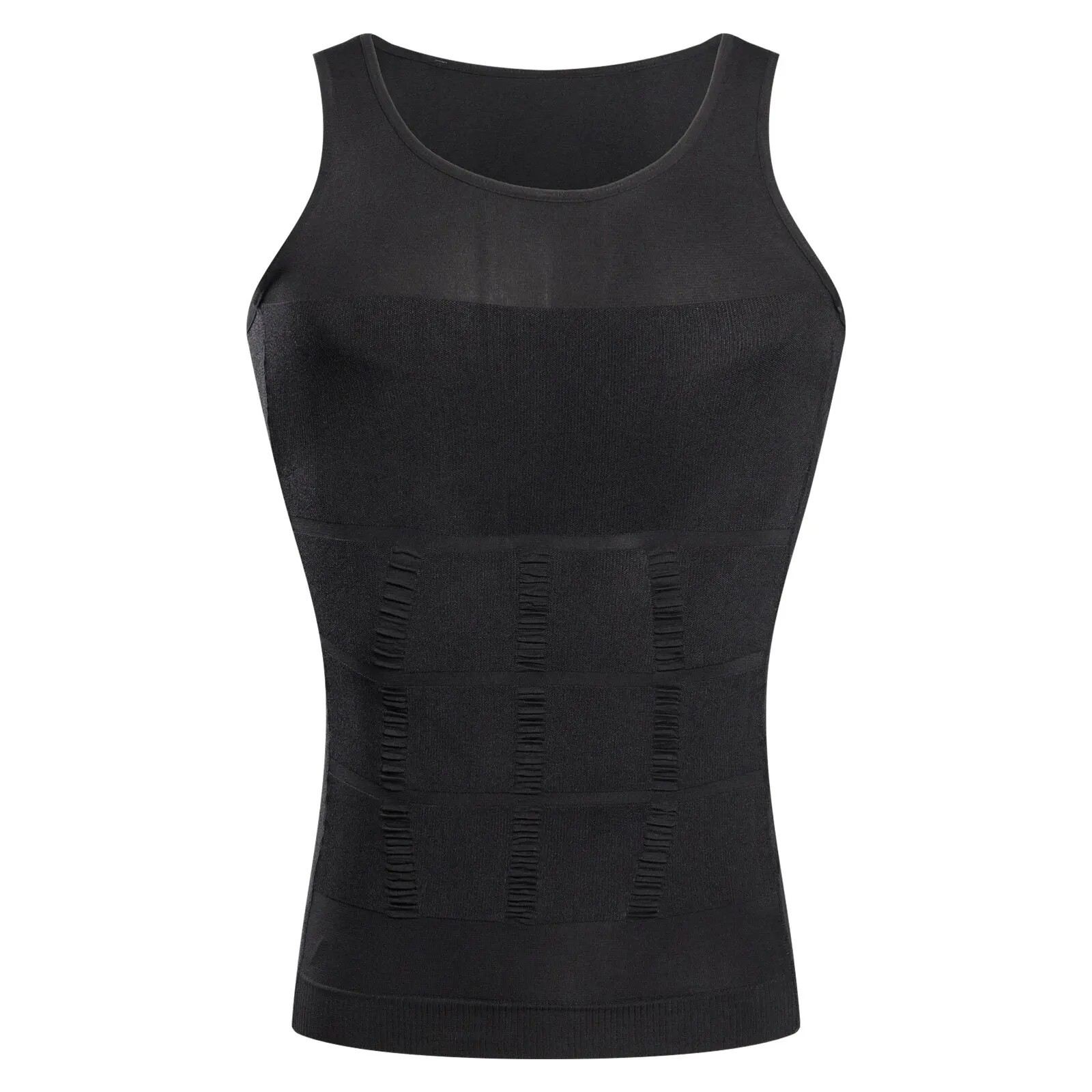 Men Body Shaper Slimming Tummy Vest Thermal Compression Shirt Tank Top Shapewear