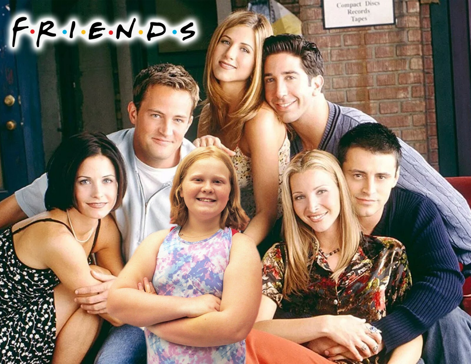 CUSTOM PHOTO SHIRT with the Friends Cast – Made From Your Photo!