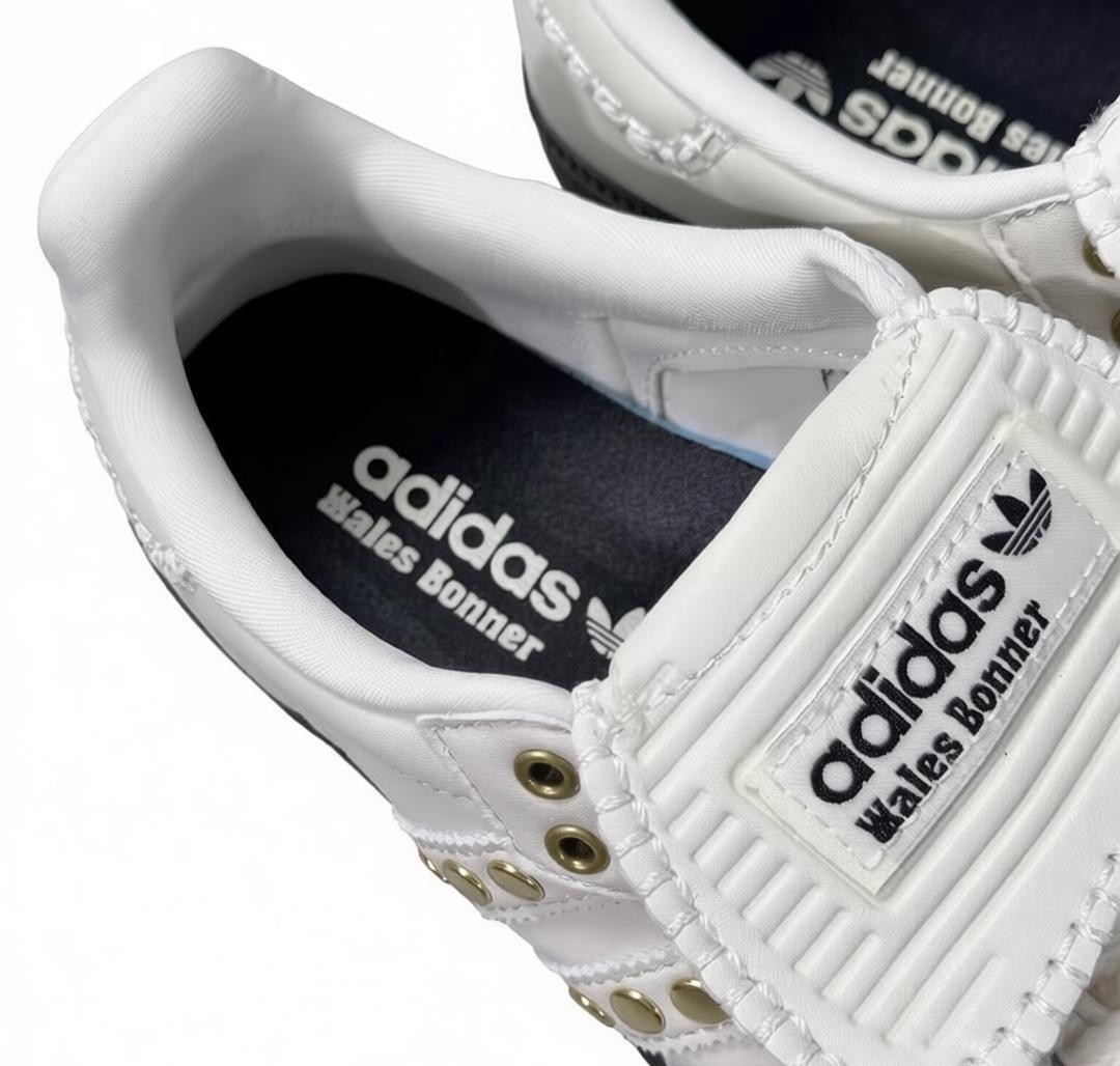 Wales Bonner × adidas Samba Studded Cream White IG 4304 New With Box
