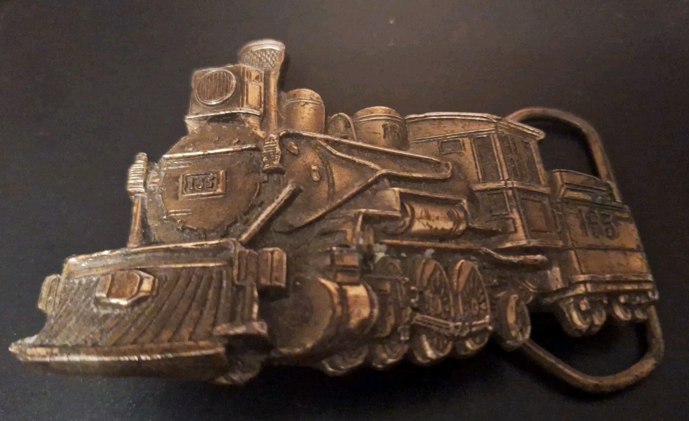 GUC – 1981 – Train Engine – Belt Buckle – 3.5 Inches – Engine #165