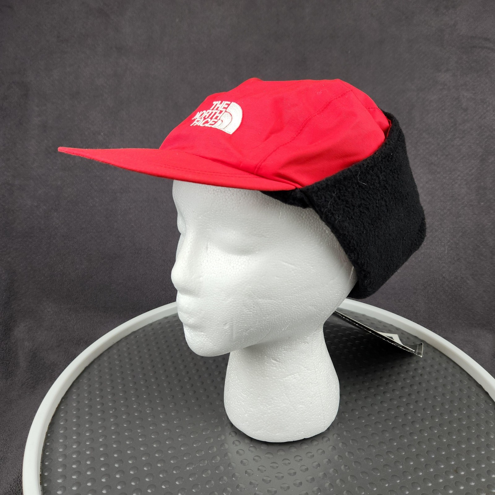 The North Face Hat Yumiori Trapper Ear Flap GORE-TEX Large Red Ski Mens Winter