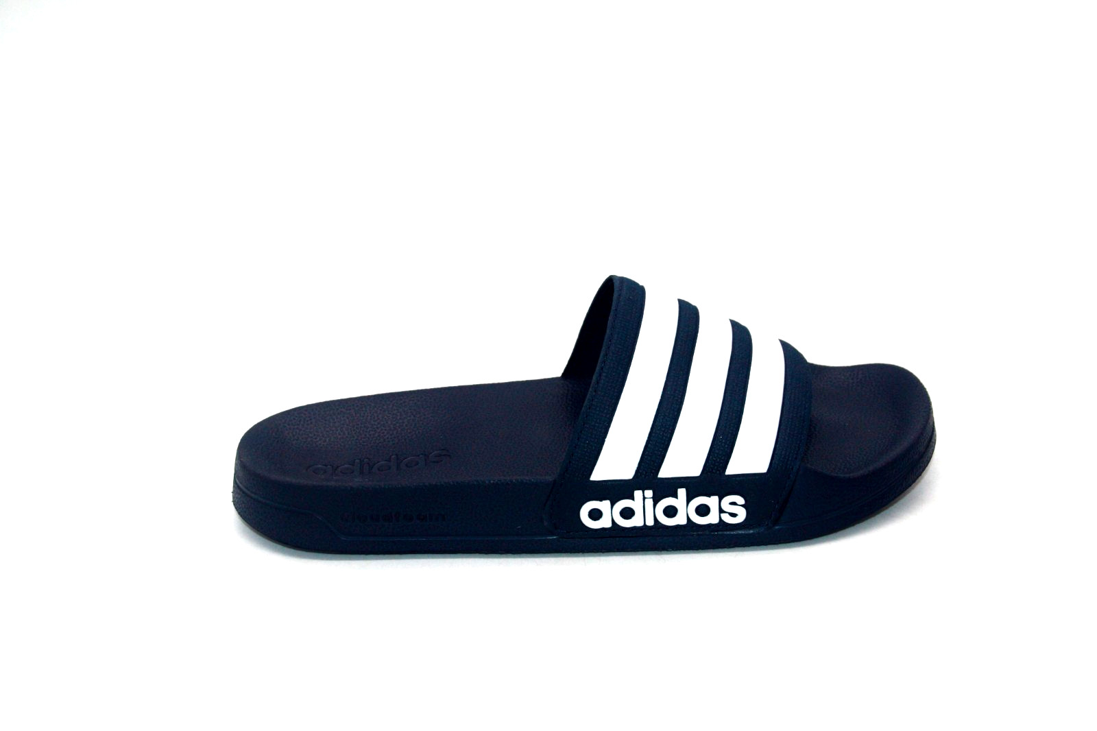 MENS ADIDAS ADILETTE SHOWER AQ1703 LEGEND INK/WHITE SLIDE SANDAL